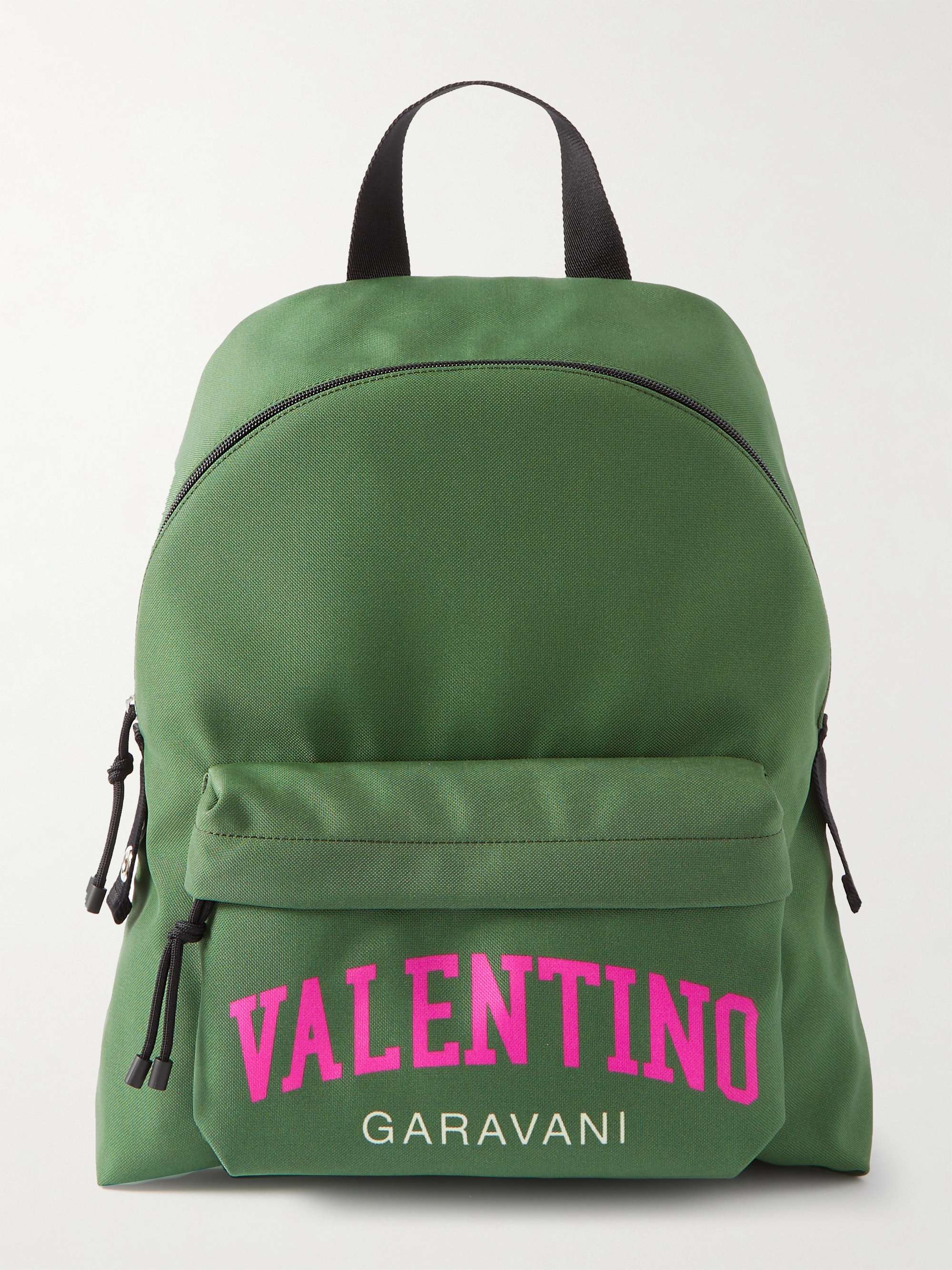 VALENTINO GARAVANI Valentino Garavani Logo-Print Canvas Backpack for Men |  MR PORTER