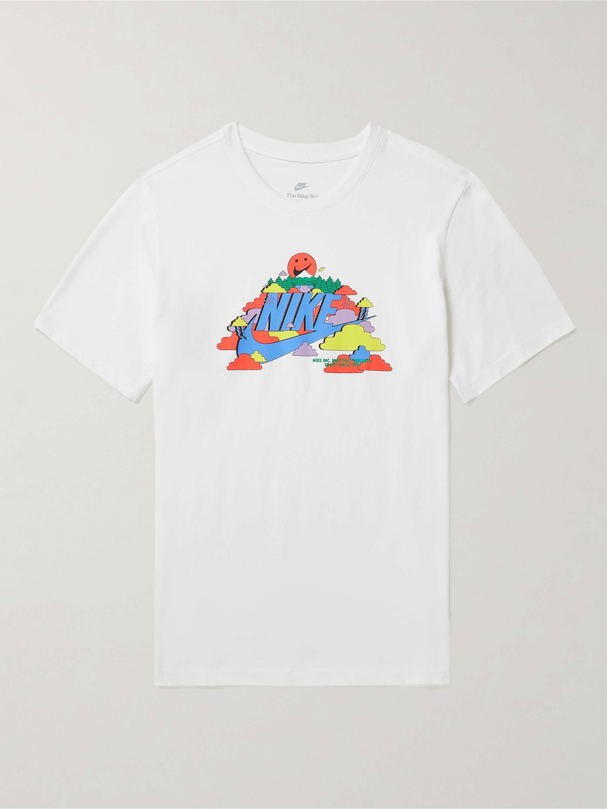 NIKE NSW Logo-Print Cotton-Jersey T-Shirt for Men | MR PORTER