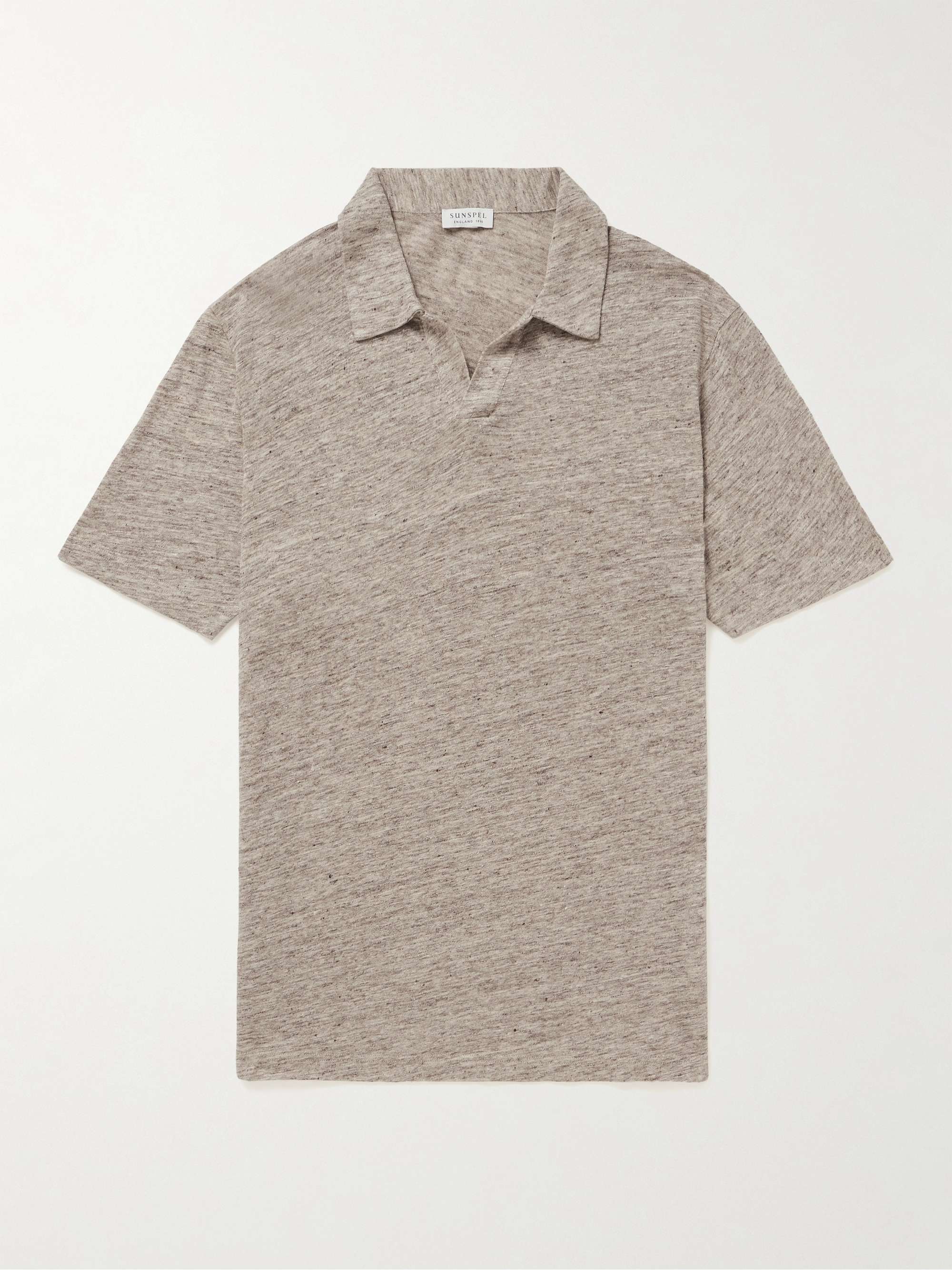 SUNSPEL Slim-Fit Linen Polo Shirt | MR PORTER