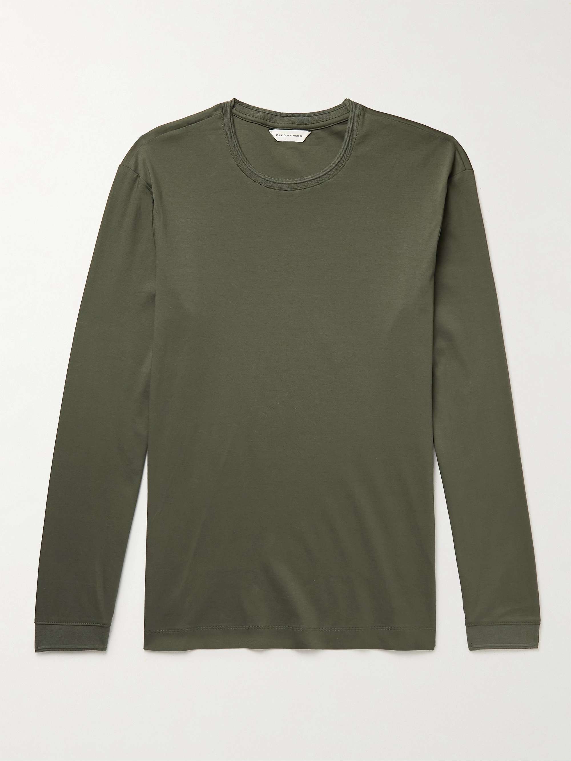 CLUB MONACO Refined Cotton-Jersey T-Shirt for Men | MR PORTER