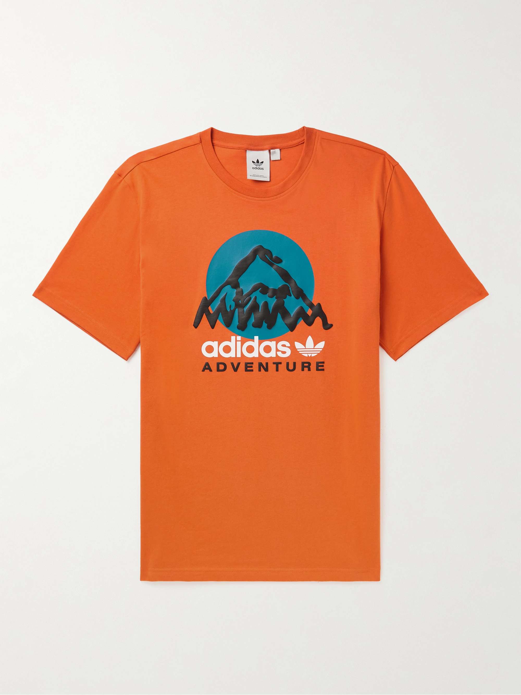 systeem Prik bedrijf ADIDAS ORIGINALS Adventure Logo-Print Cotton-Jersey T-Shirt for Men | MR  PORTER