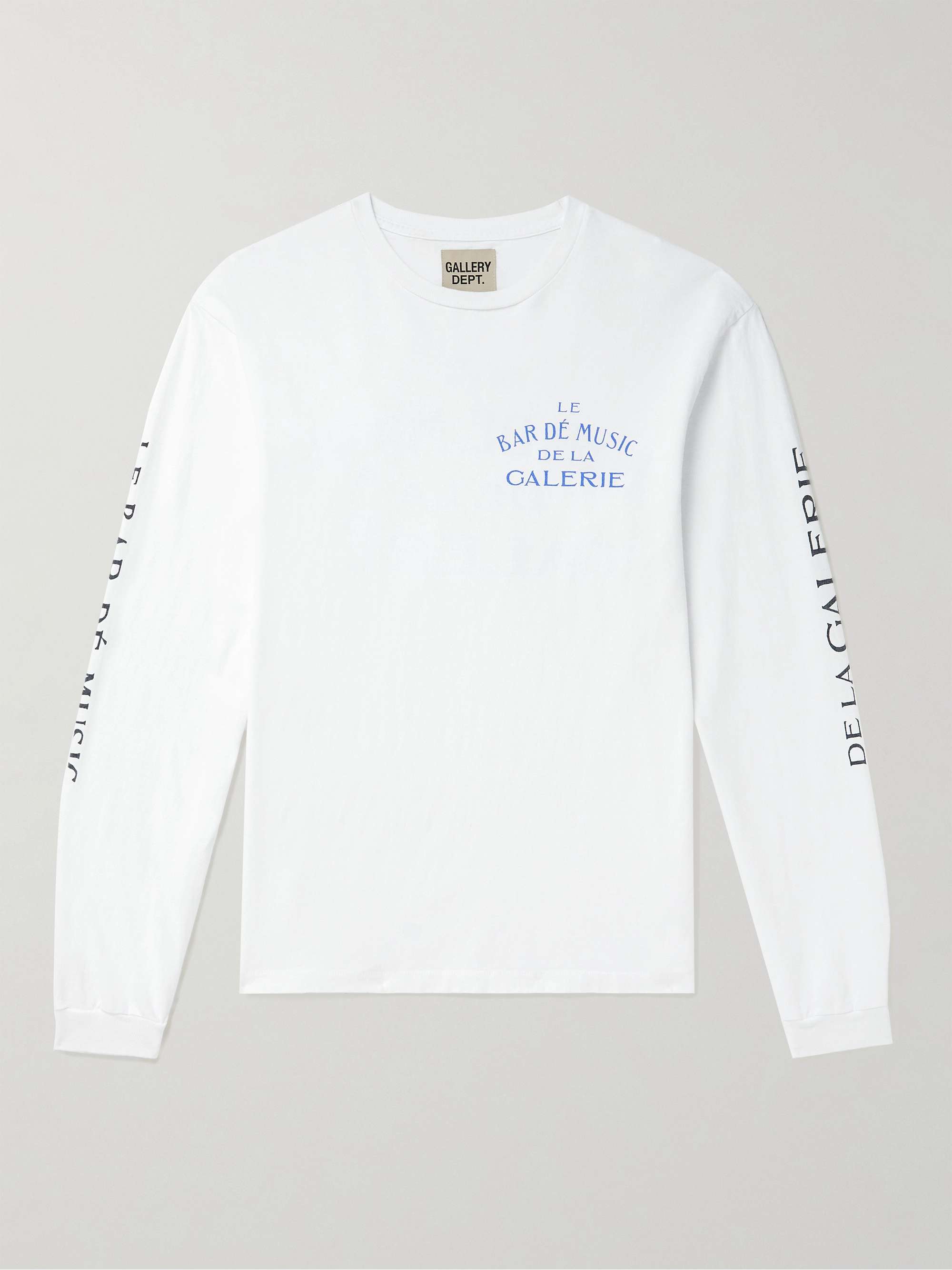 GALLERY DEPT. Le Bar Shop Printed Cotton-Jersey T-Shirt for Men | MR PORTER