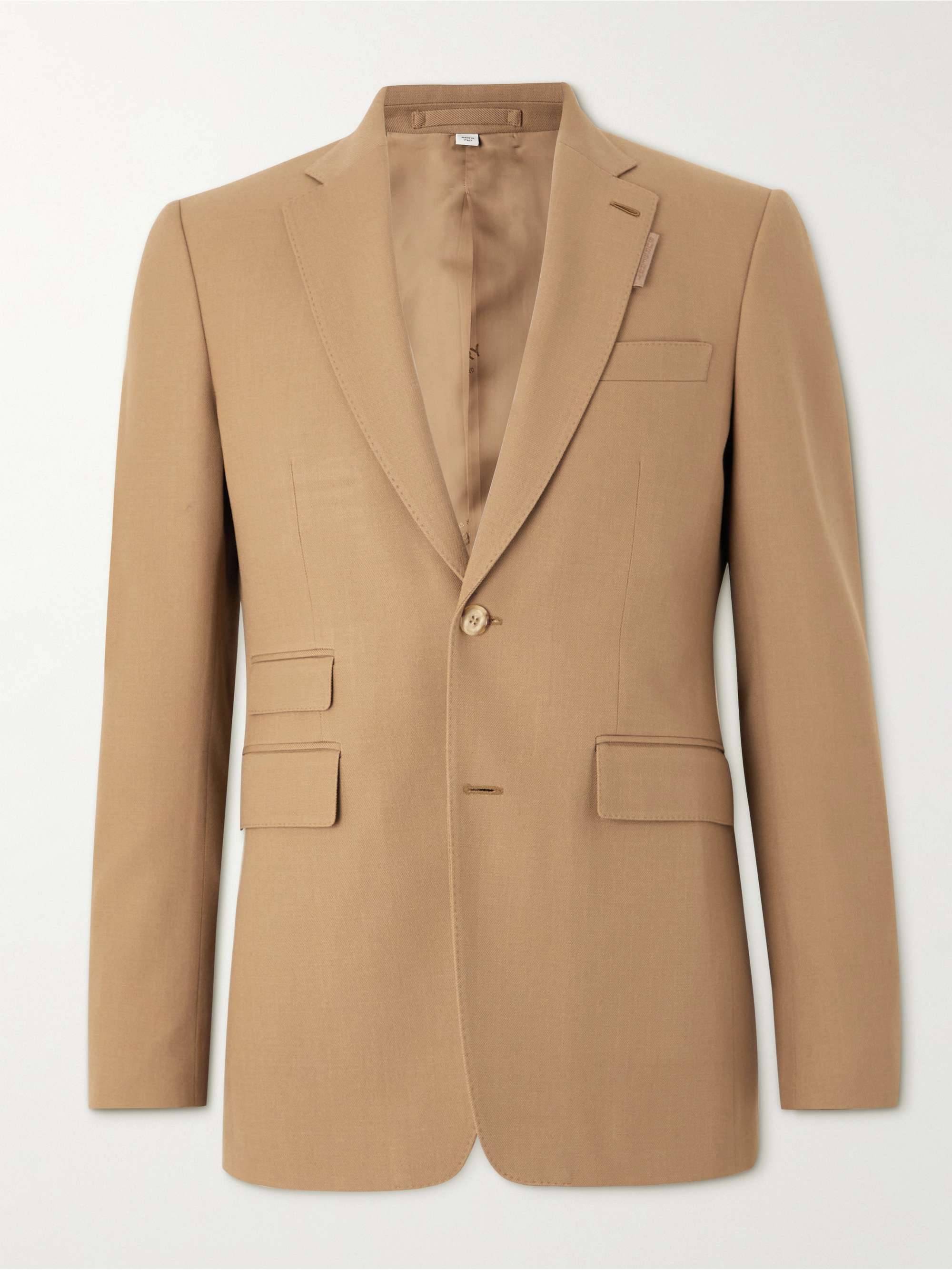 BURBERRY Wool and Silk-Blend Suit Jacket | MR PORTER