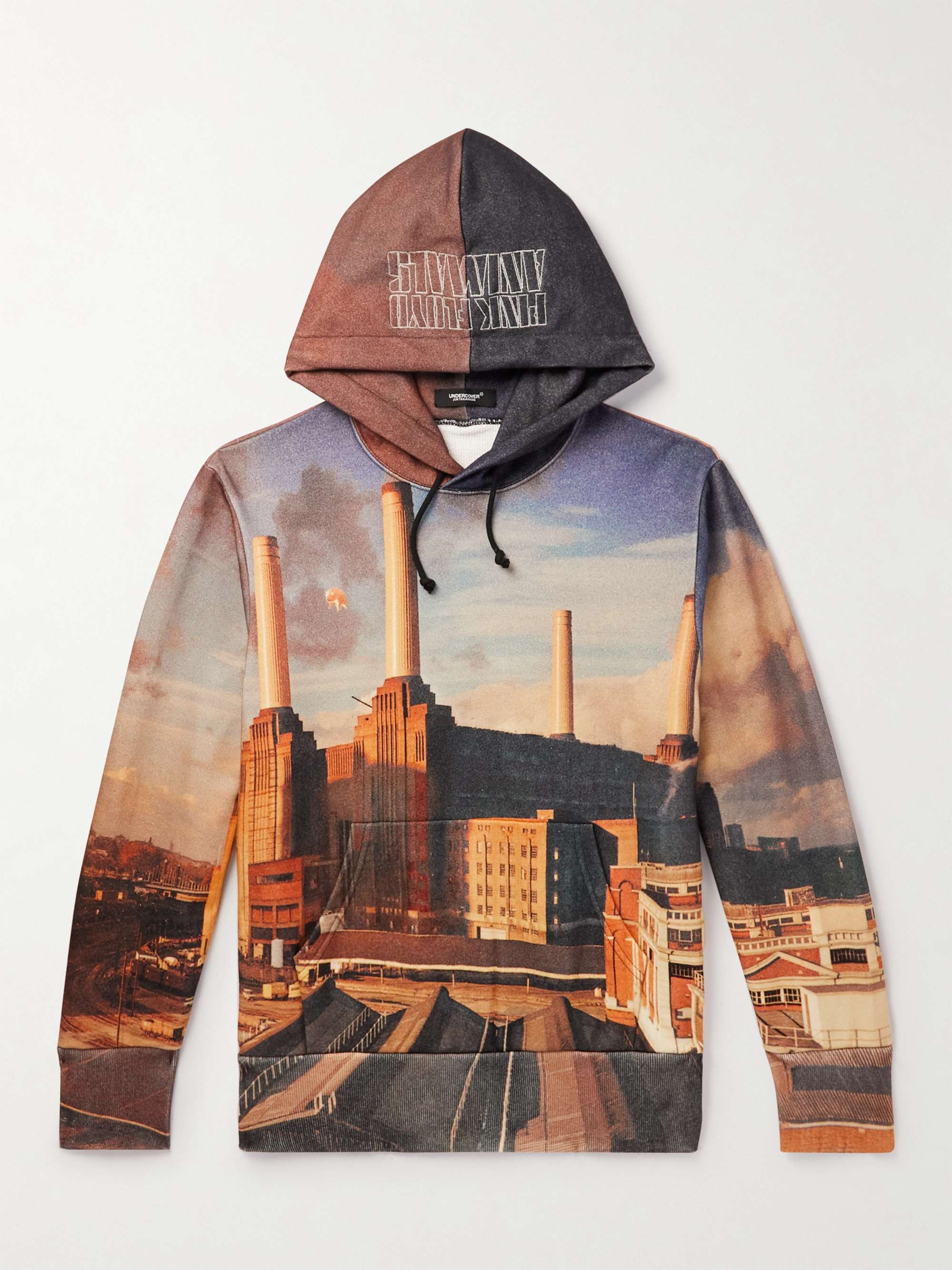 UNDERCOVER + Pink Floyd Printed Cotton-Jersey Hoodie for Men | MR PORTER