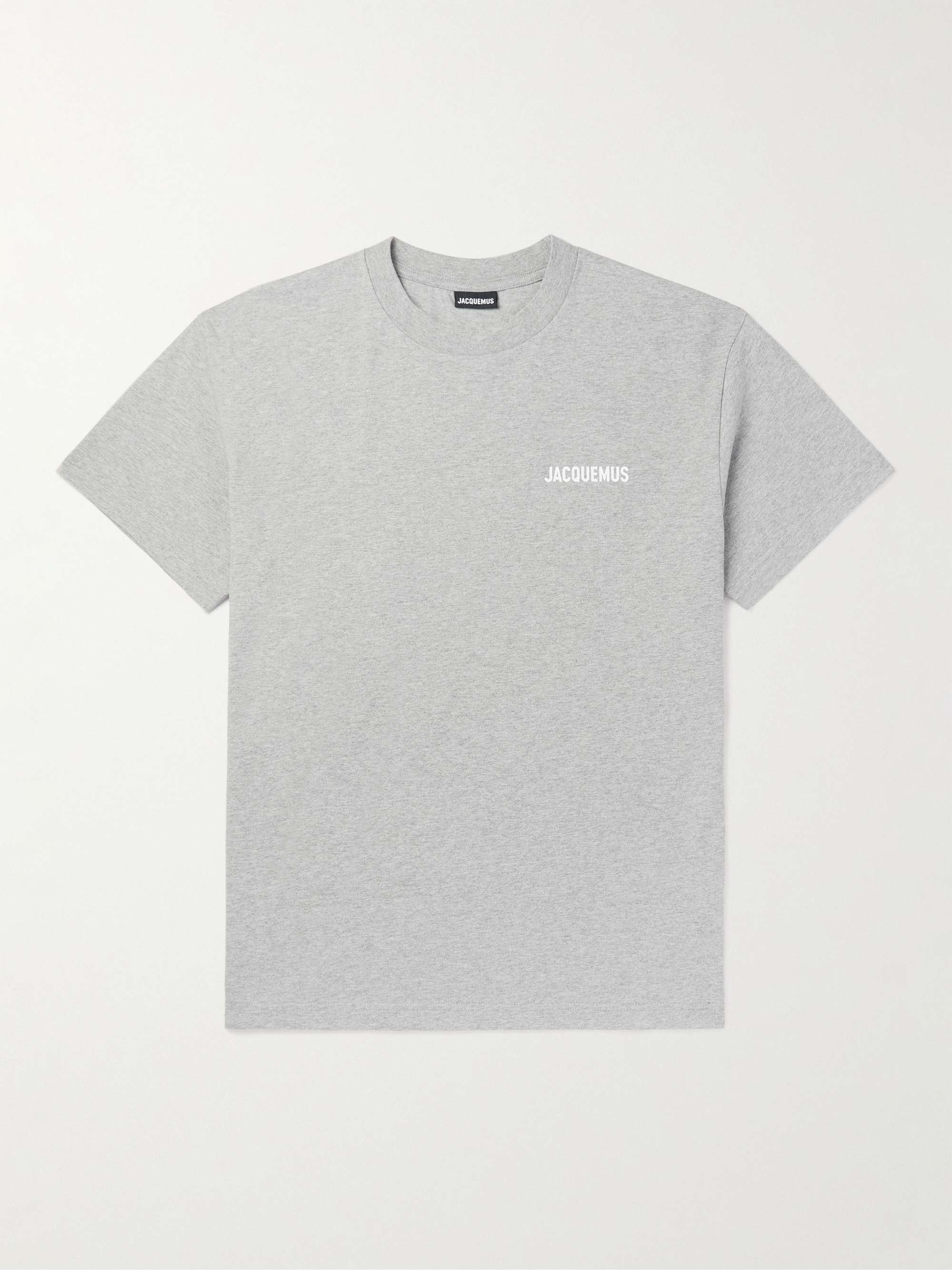 JACQUEMUS Logo-Print Organic Cotton-Jersey T-Shirt | MR PORTER