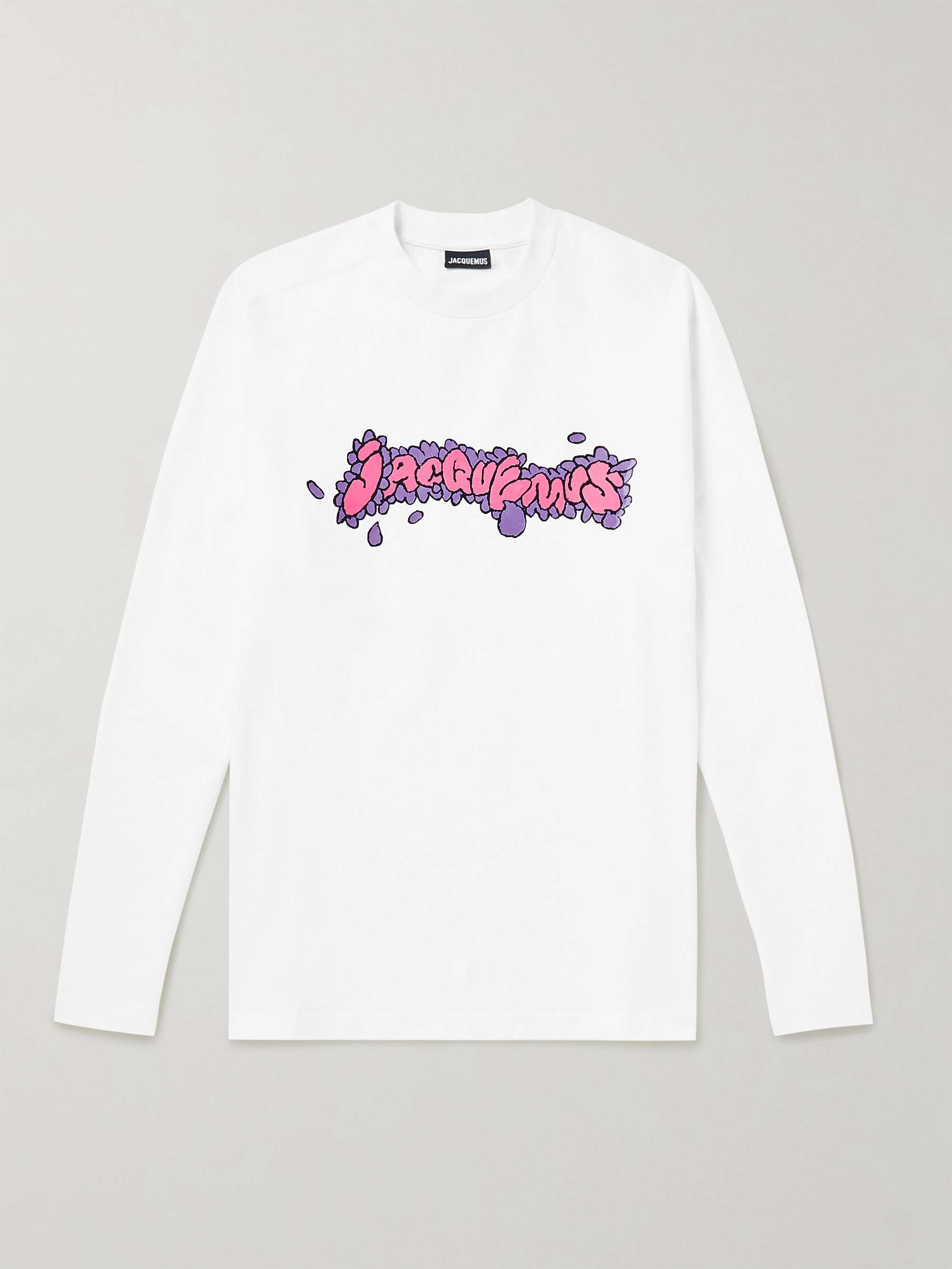 JACQUEMUS Logo-Print Cotton-Jersey T-Shirt for Men | MR PORTER