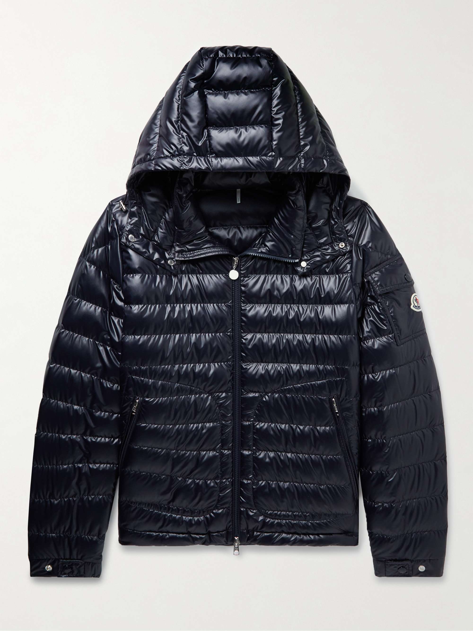 MONCLER Lauros Hooded Quilted Shell Down Jacket for Men | MR PORTER