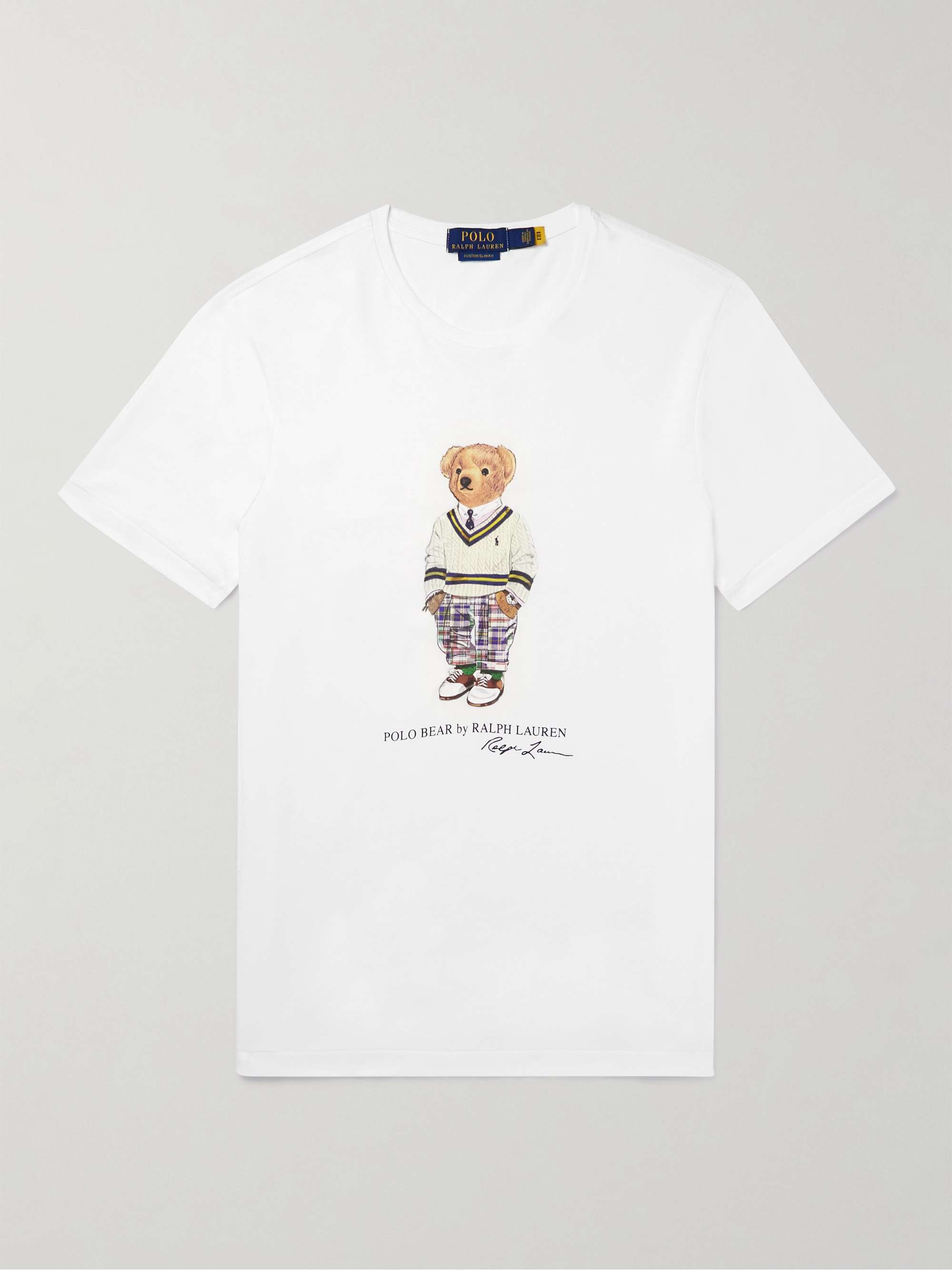 POLO RALPH LAUREN Printed Cotton-Jersey T-Shirt | MR PORTER