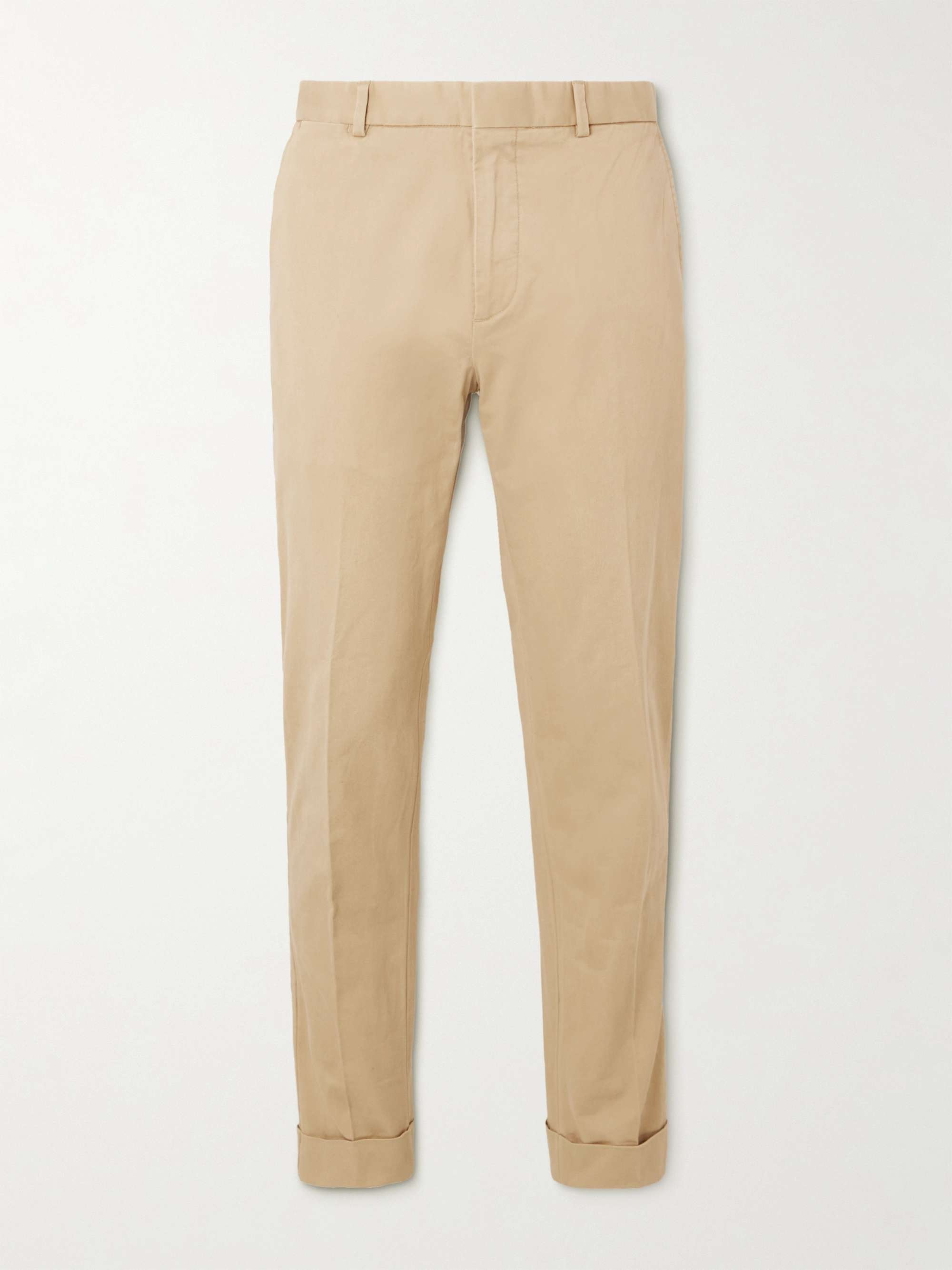 POLO RALPH LAUREN Tapered Stretch-Cotton Twill Suit Trousers for Men | MR  PORTER