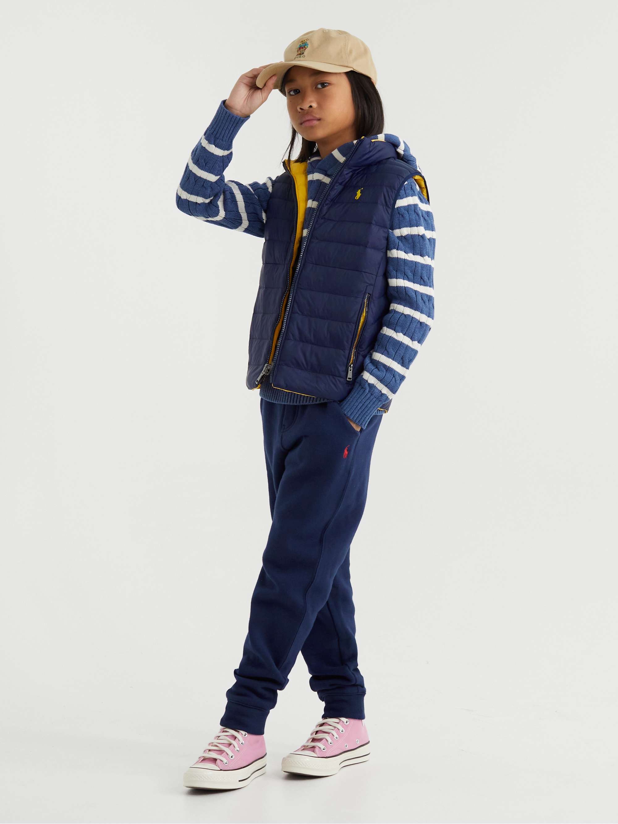 Navy P-Layer 2 Reversible Logo-Embroidered Quilted Nylon Gilet | POLO RALPH  LAUREN KIDS | MR PORTER