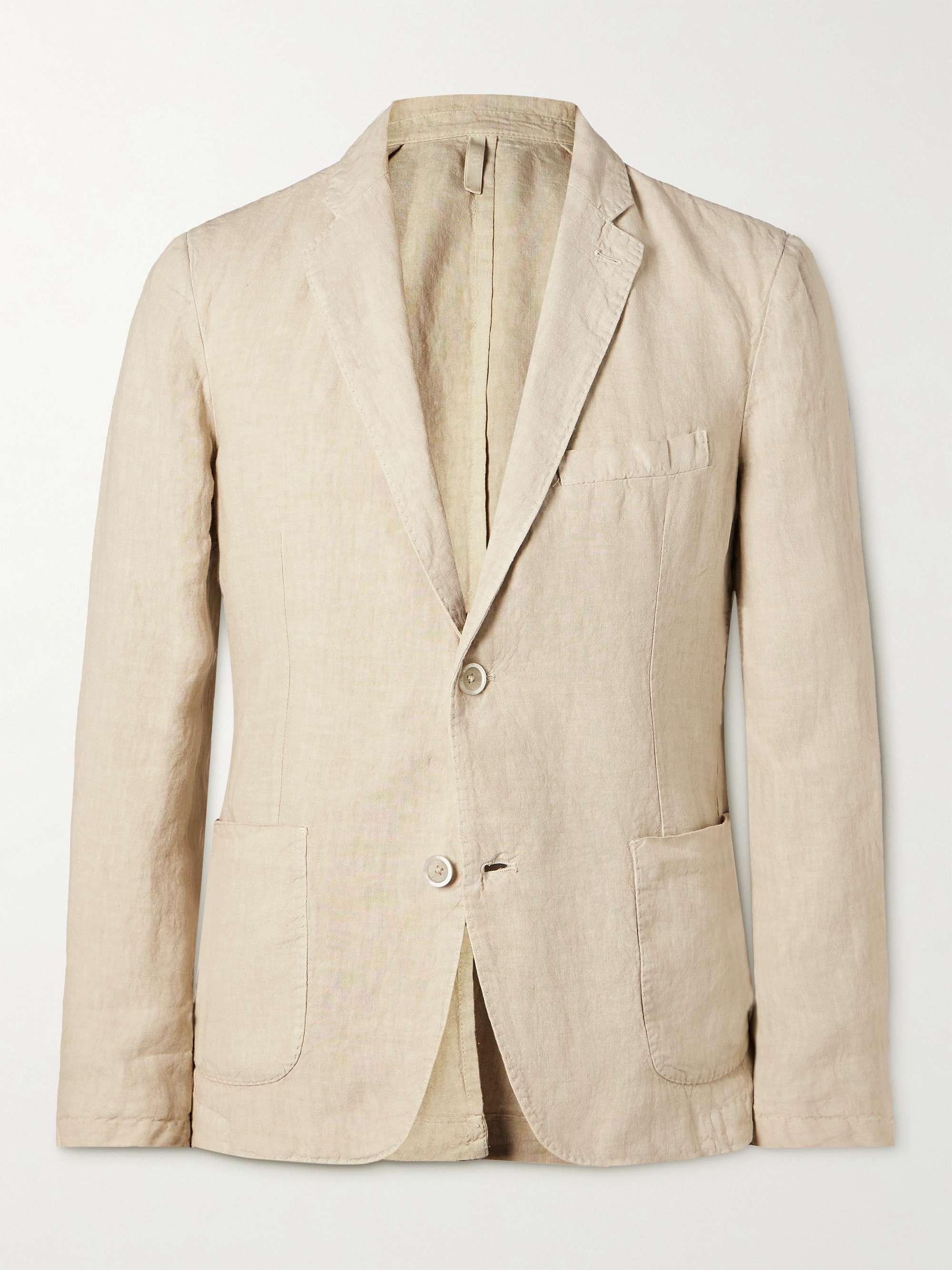 120% LINO Slim-Fit Linen Blazer for Men | MR PORTER