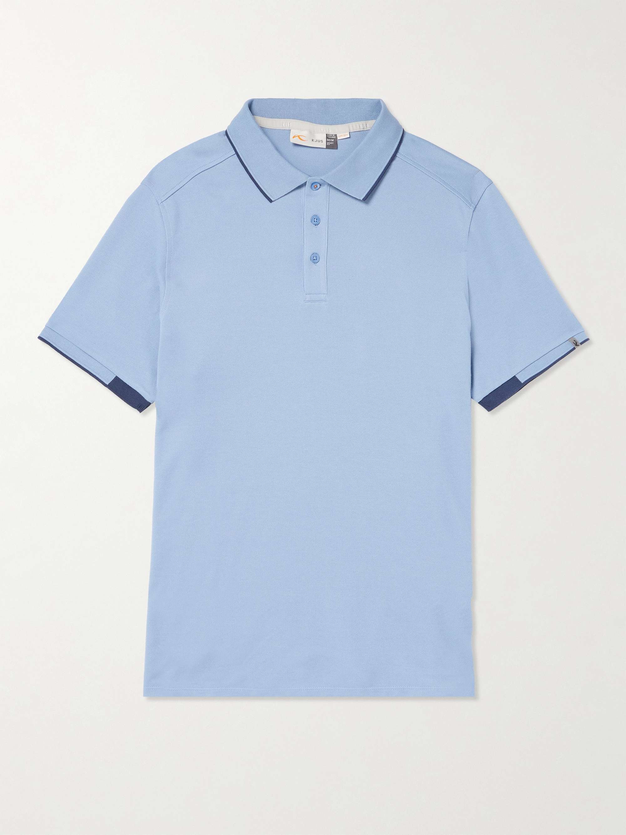 KJUS GOLF Stan Stretch Cotton-Blend Polo Shirt for Men | MR PORTER