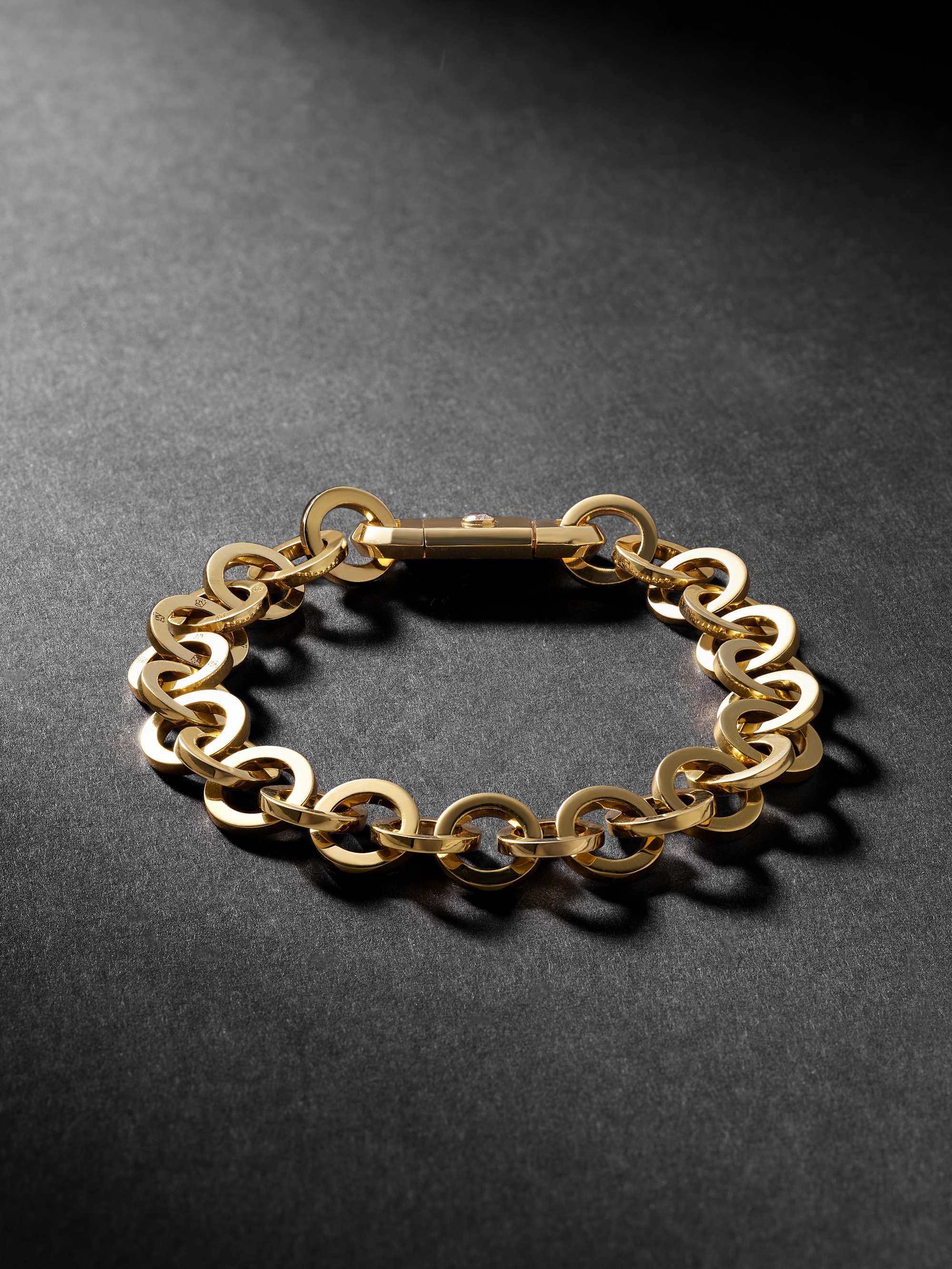 GREG YUNA Oden Link Gold Chain Bracelet | MR PORTER
