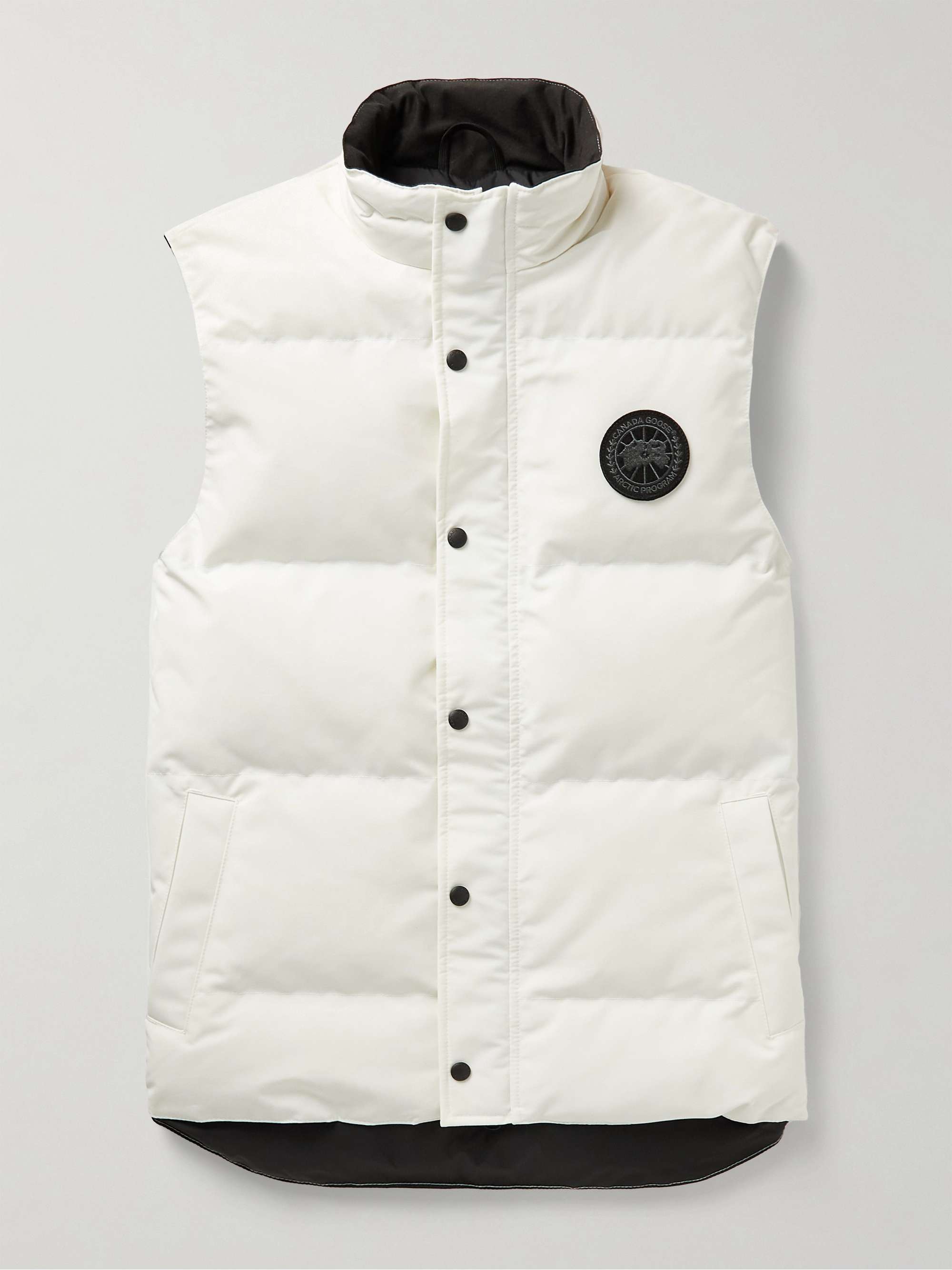 White Black Label Garson Quilted Shell Down Gilet | CANADA GOOSE | MR PORTER