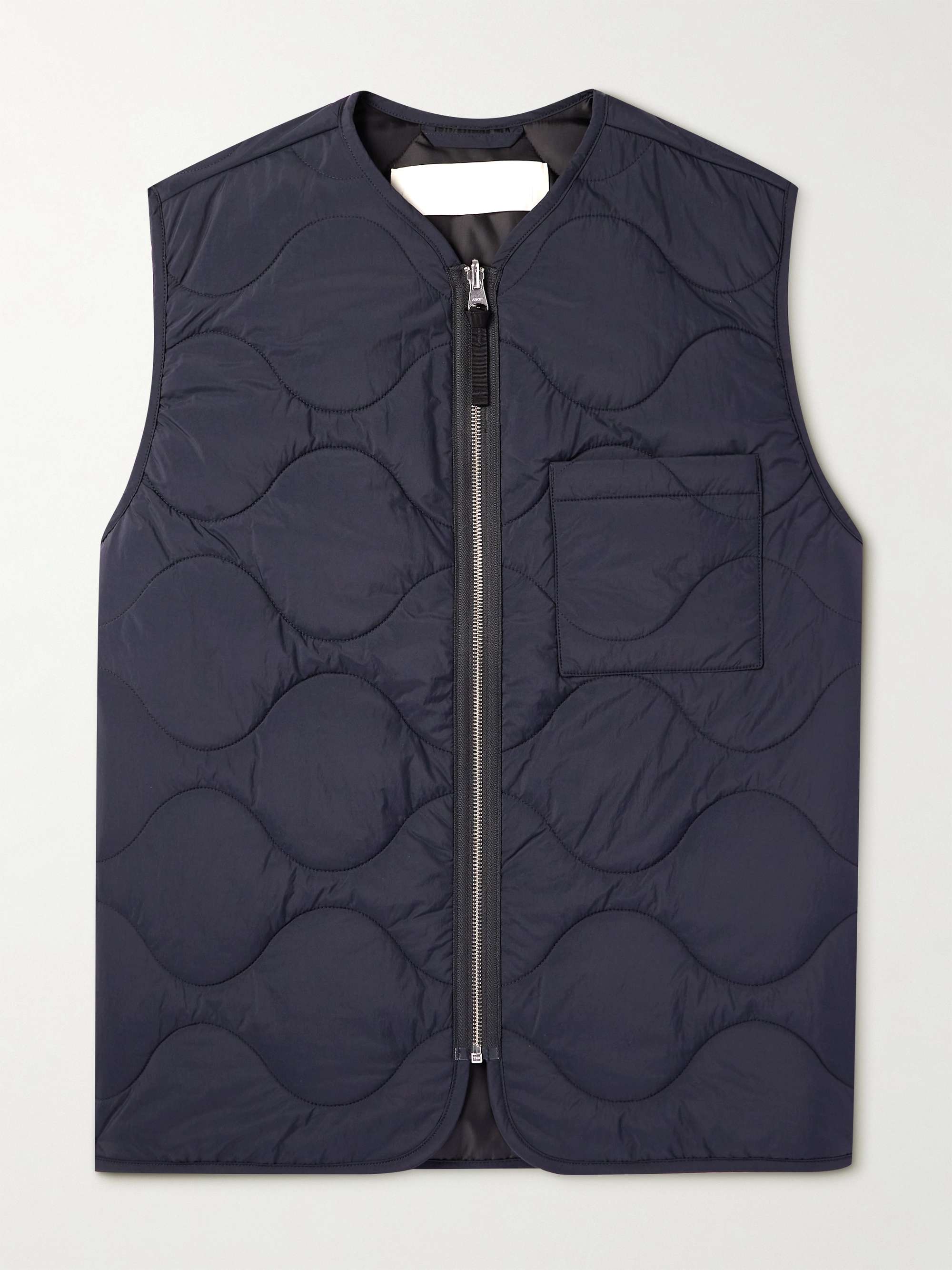 ARKET Aaro Quilted Recycled-Shell Gilet for Men | MR PORTER
