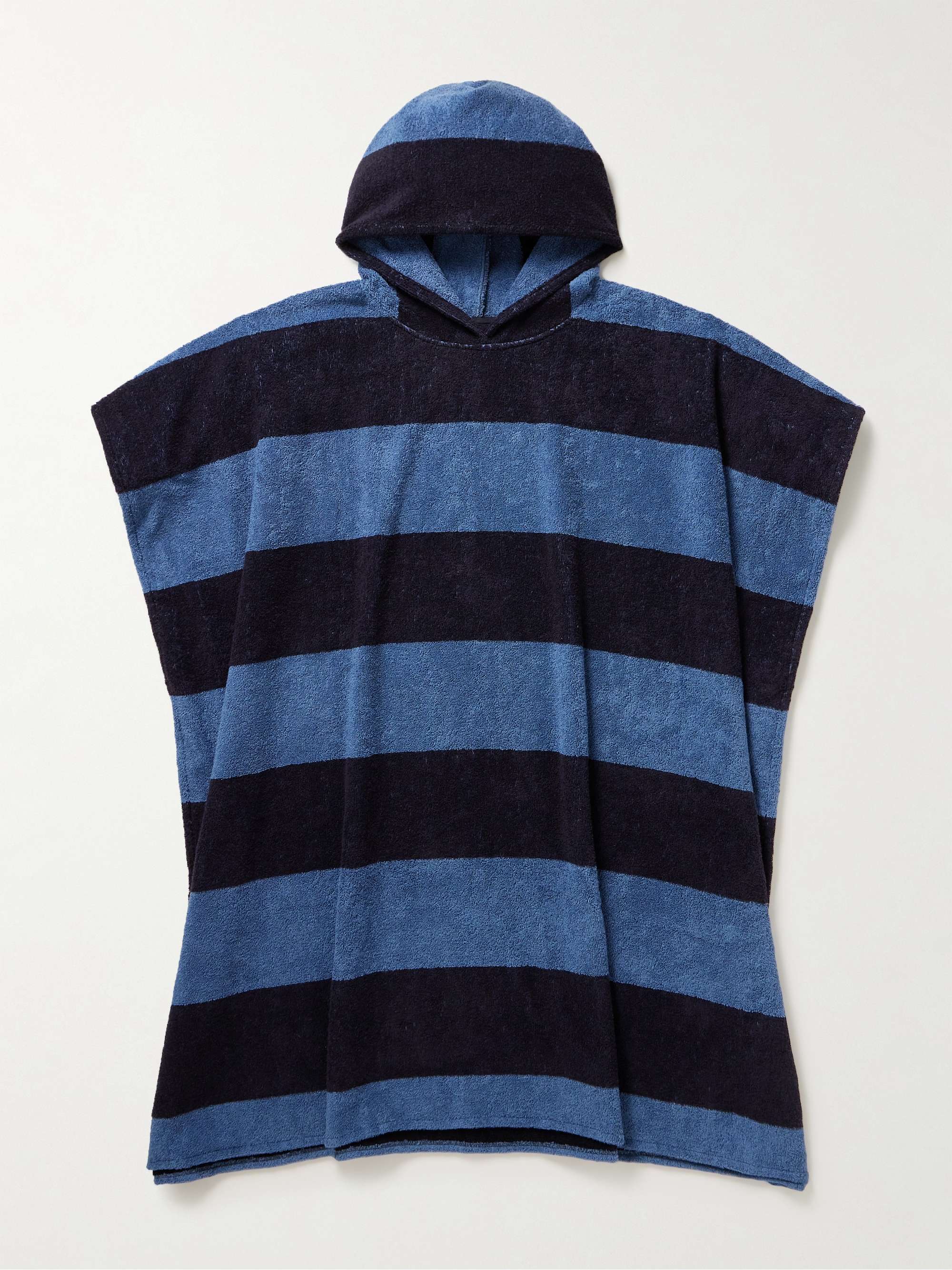 ARKET Jemima Striped Cotton-Terry Hooded Poncho for Men | MR PORTER