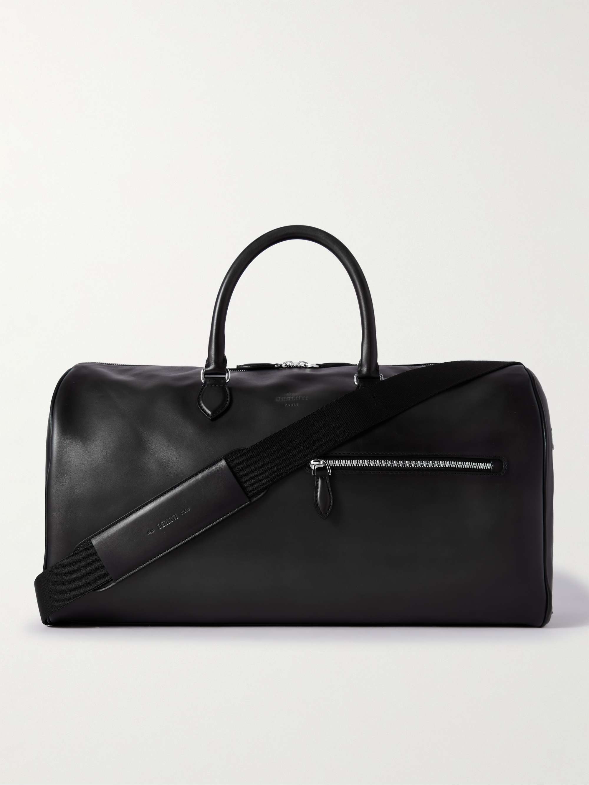 BERLUTI Jour Off Leather Weekend Bag for Men | MR PORTER