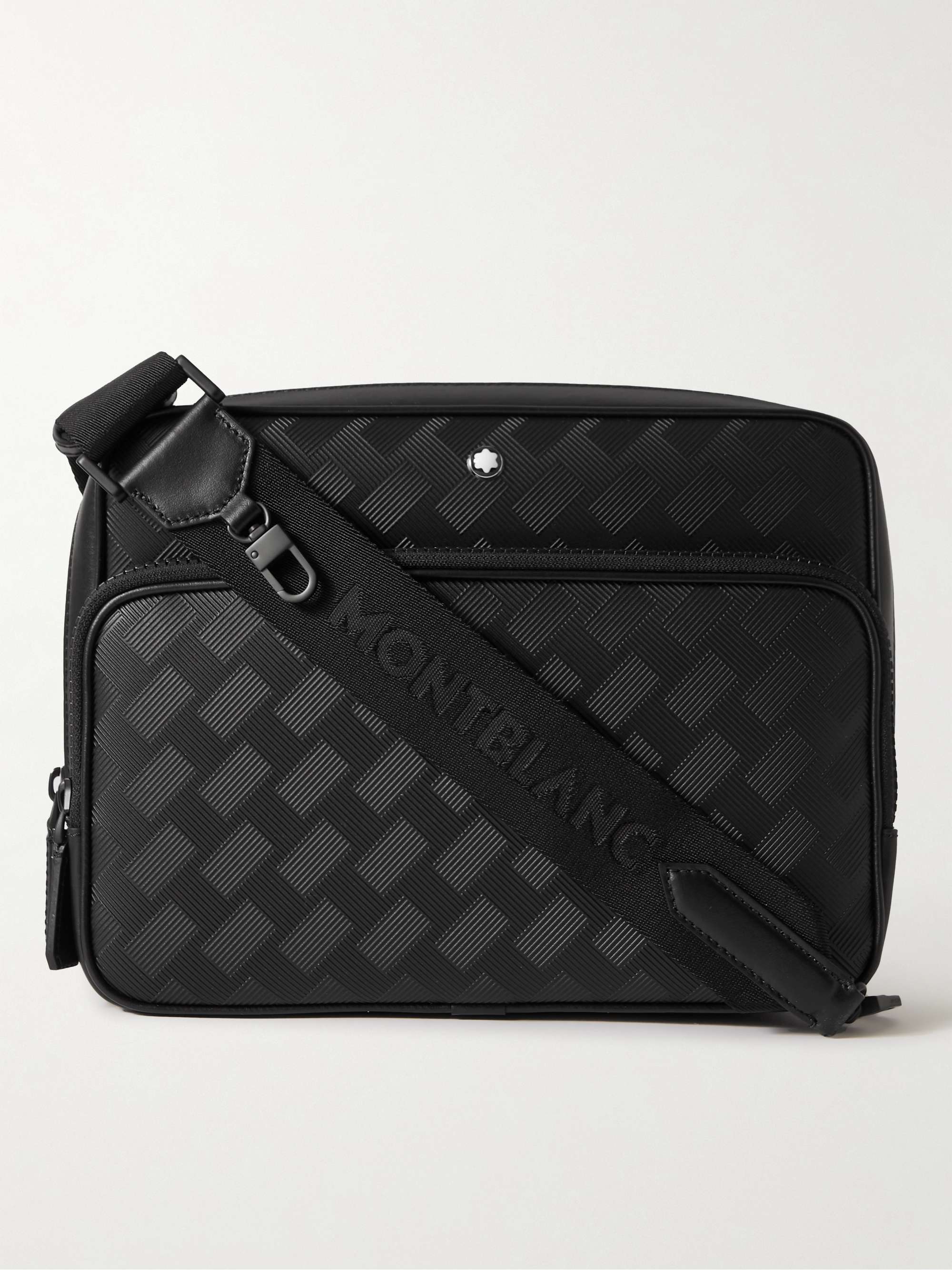 MONTBLANC Extreme 3.0 Cross-Grain Leather Messenger Bag for Men | MR PORTER