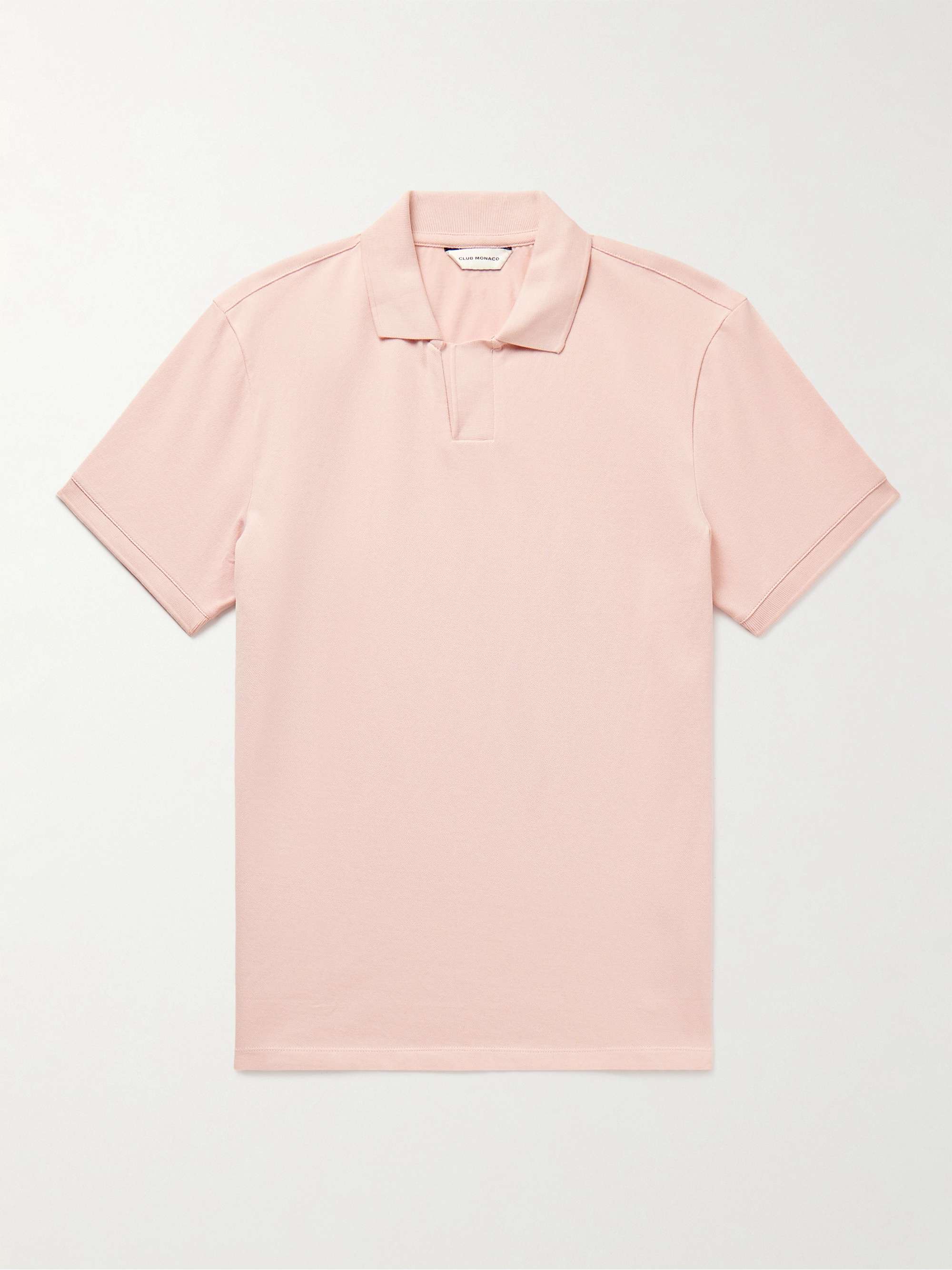 CLUB MONACO Johnny Cotton-Blend Piqué Polo Shirt for Men | MR PORTER