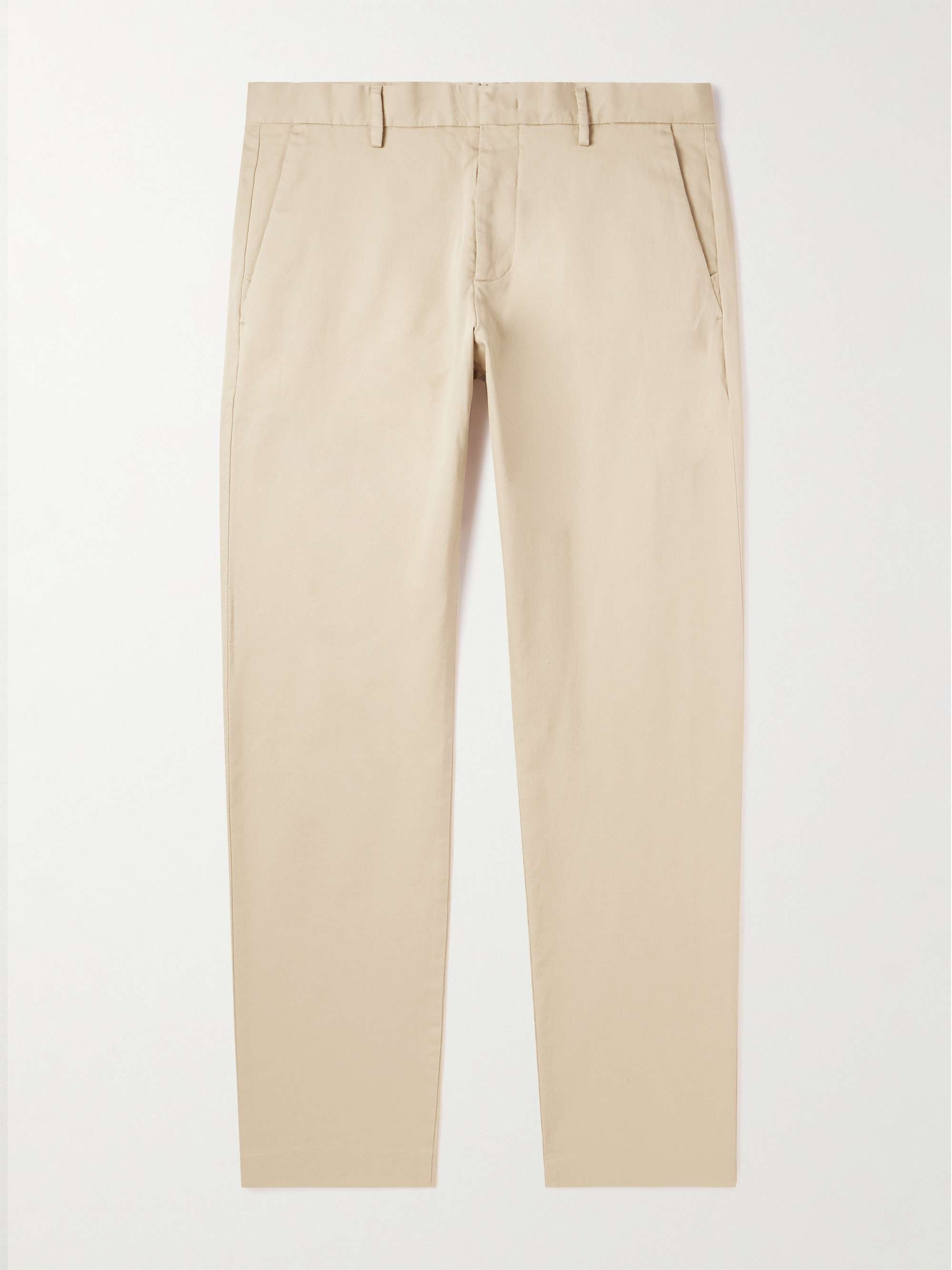 NN07 Theo 1420 Tapered Organic Cotton-Blend Twill Chinos for Men | MR PORTER