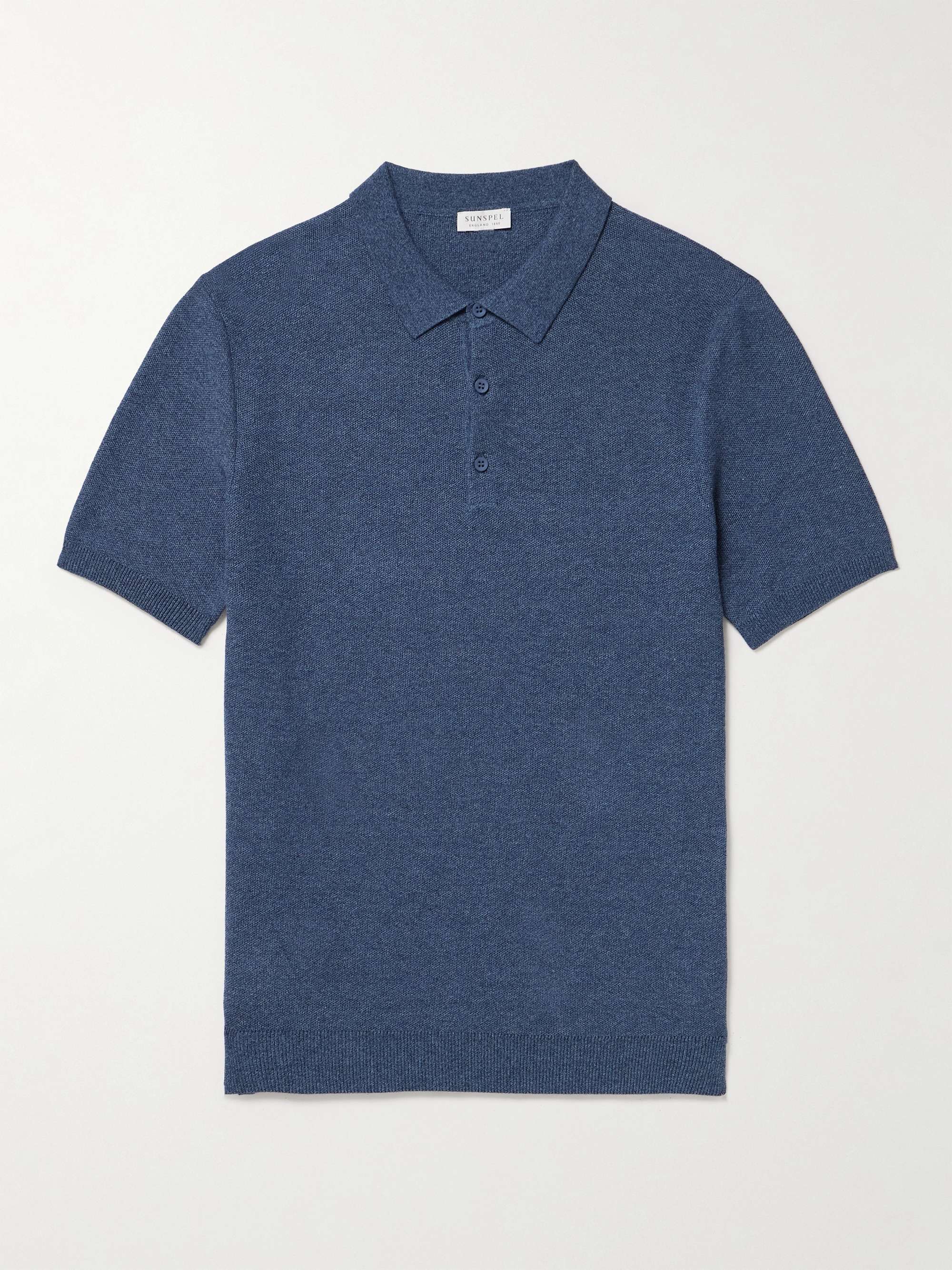 SUNSPEL Slim-Fit Cotton-Piqué Polo Shirt for Men | MR PORTER