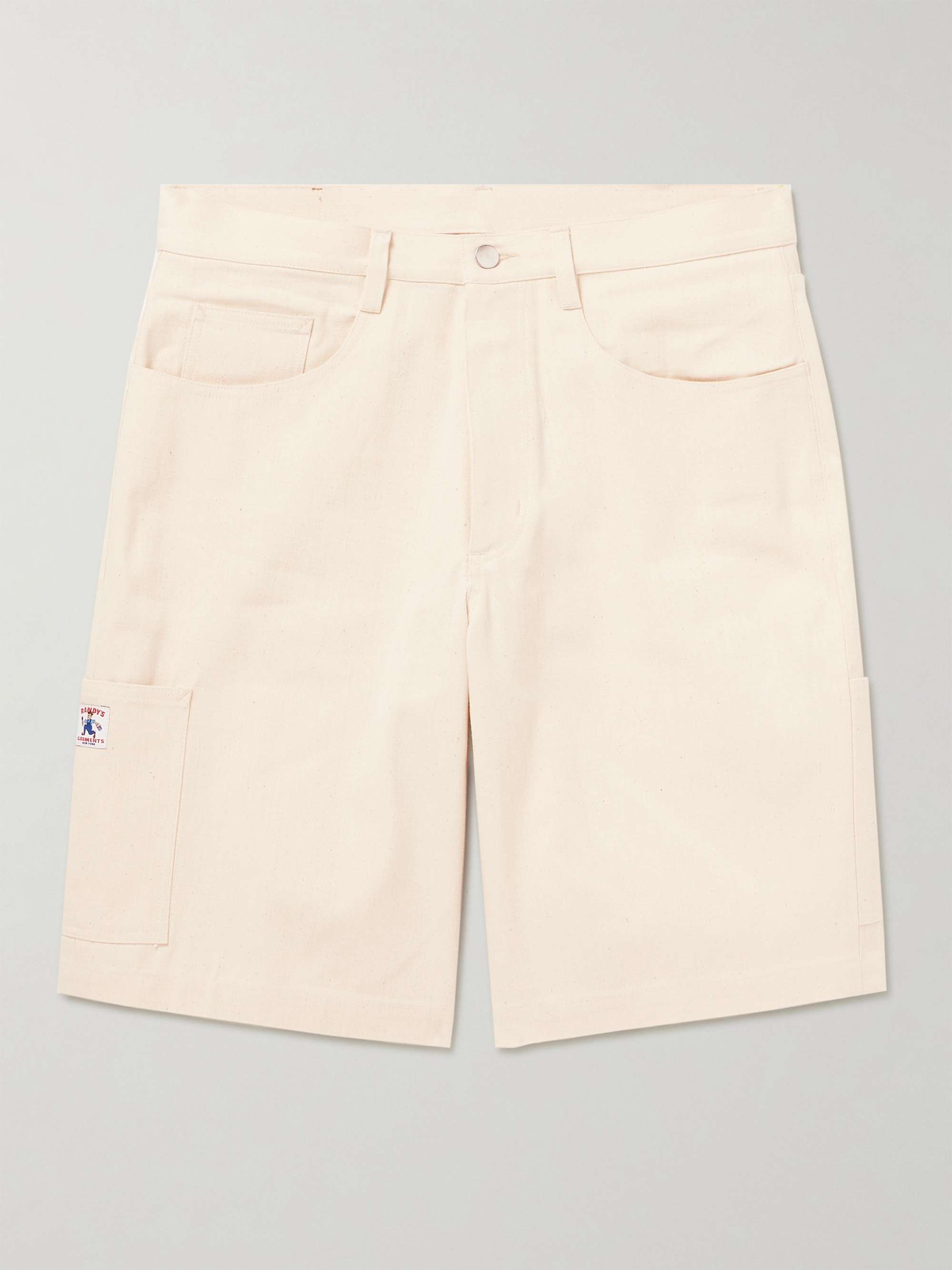 RANDY'S GARMENTS Straight-Leg Cotton-Canvas Cargo Shorts for Men | MR PORTER