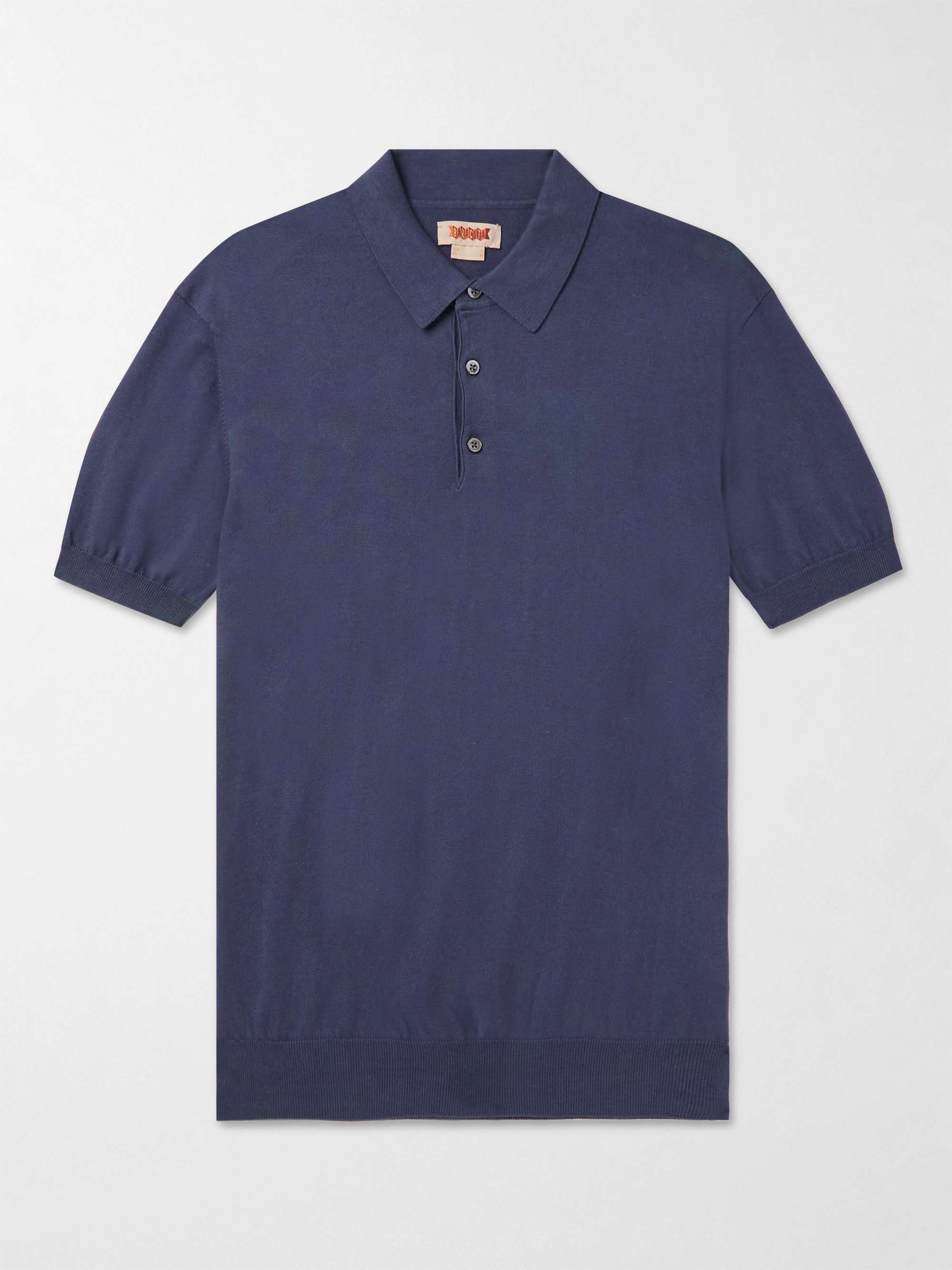 BARACUTA Slim-Fit Cotton Polo Shirt for Men | MR PORTER