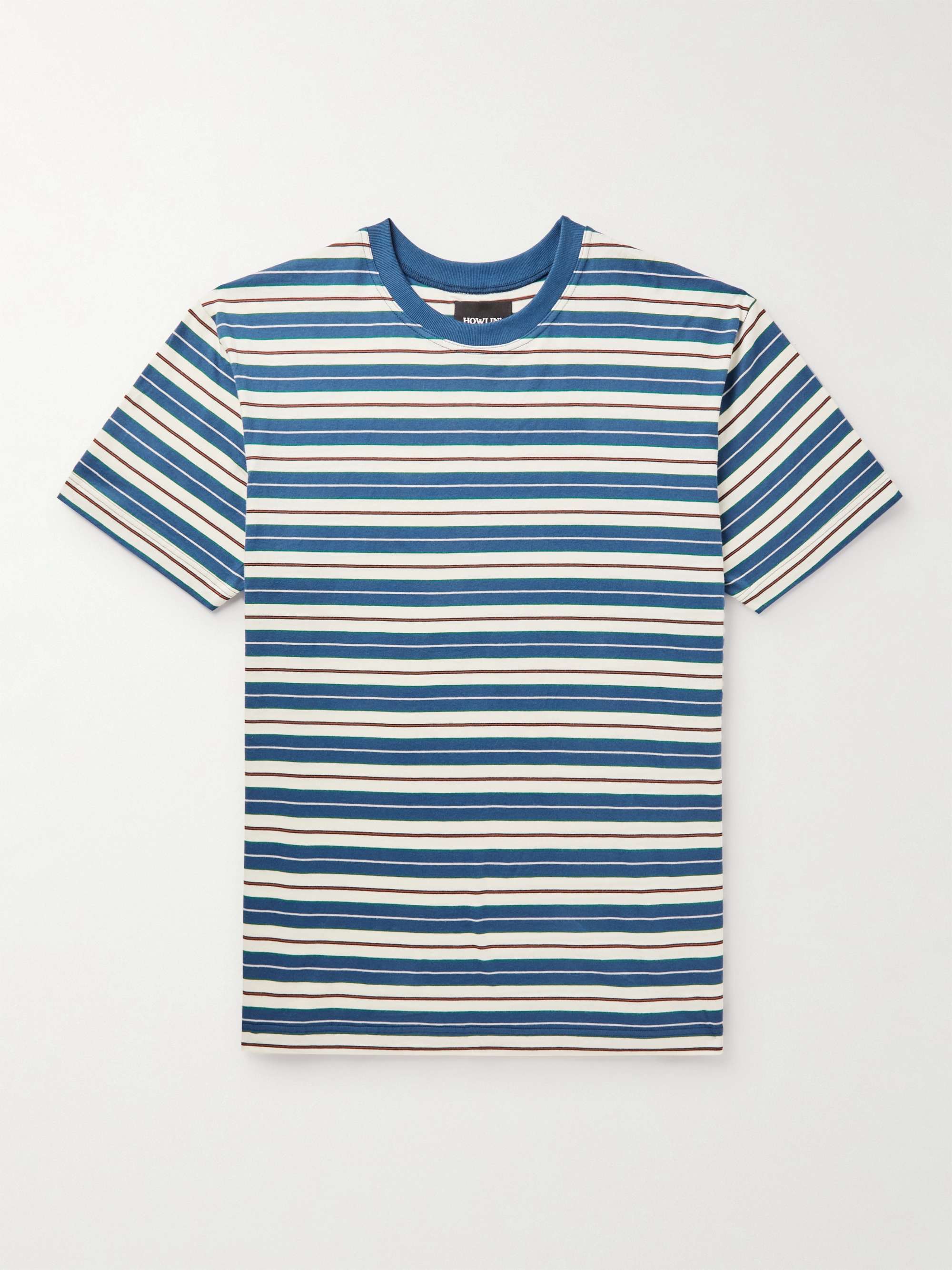 HOWLIN' Striped Cotton-Jersey T-Shirt for Men | MR PORTER