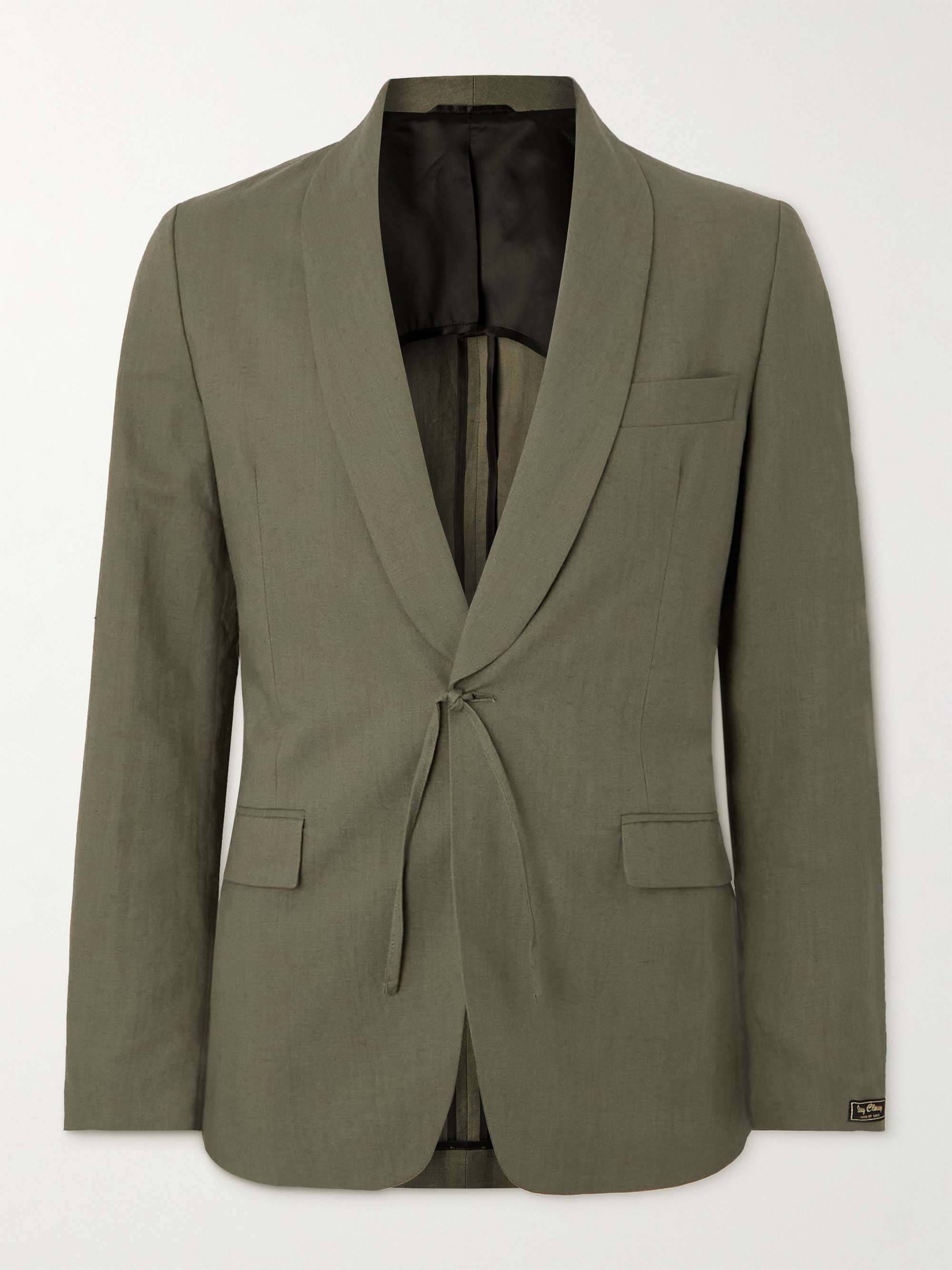 A KIND OF GUISE Shinji Cotton and Linen-Blend Blazer | MR PORTER