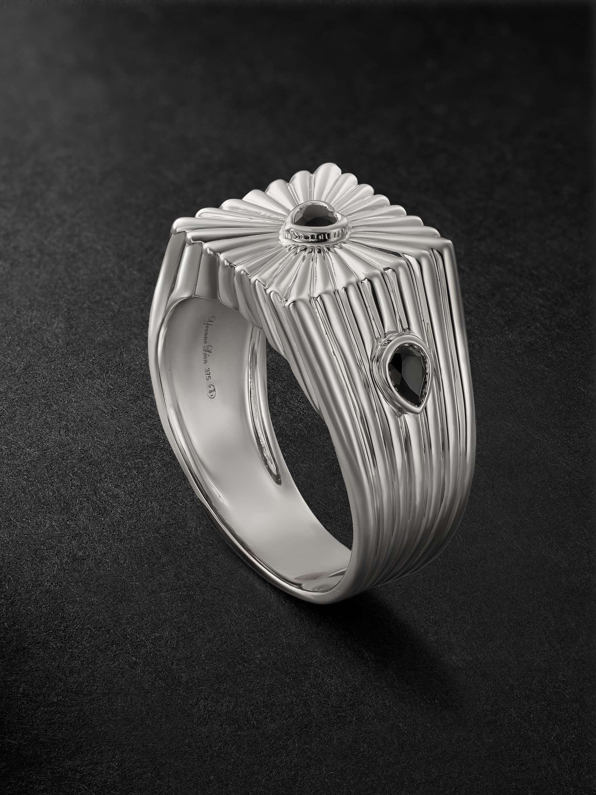 YVONNE LÉON White Gold Spinel Ring | MR PORTER