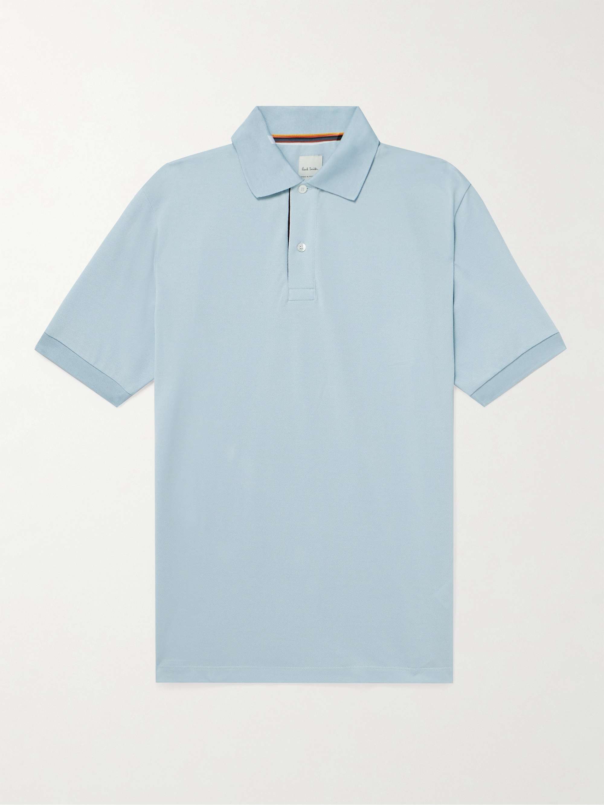 PAUL SMITH Cotton-Piqué Polo Shirt | MR PORTER