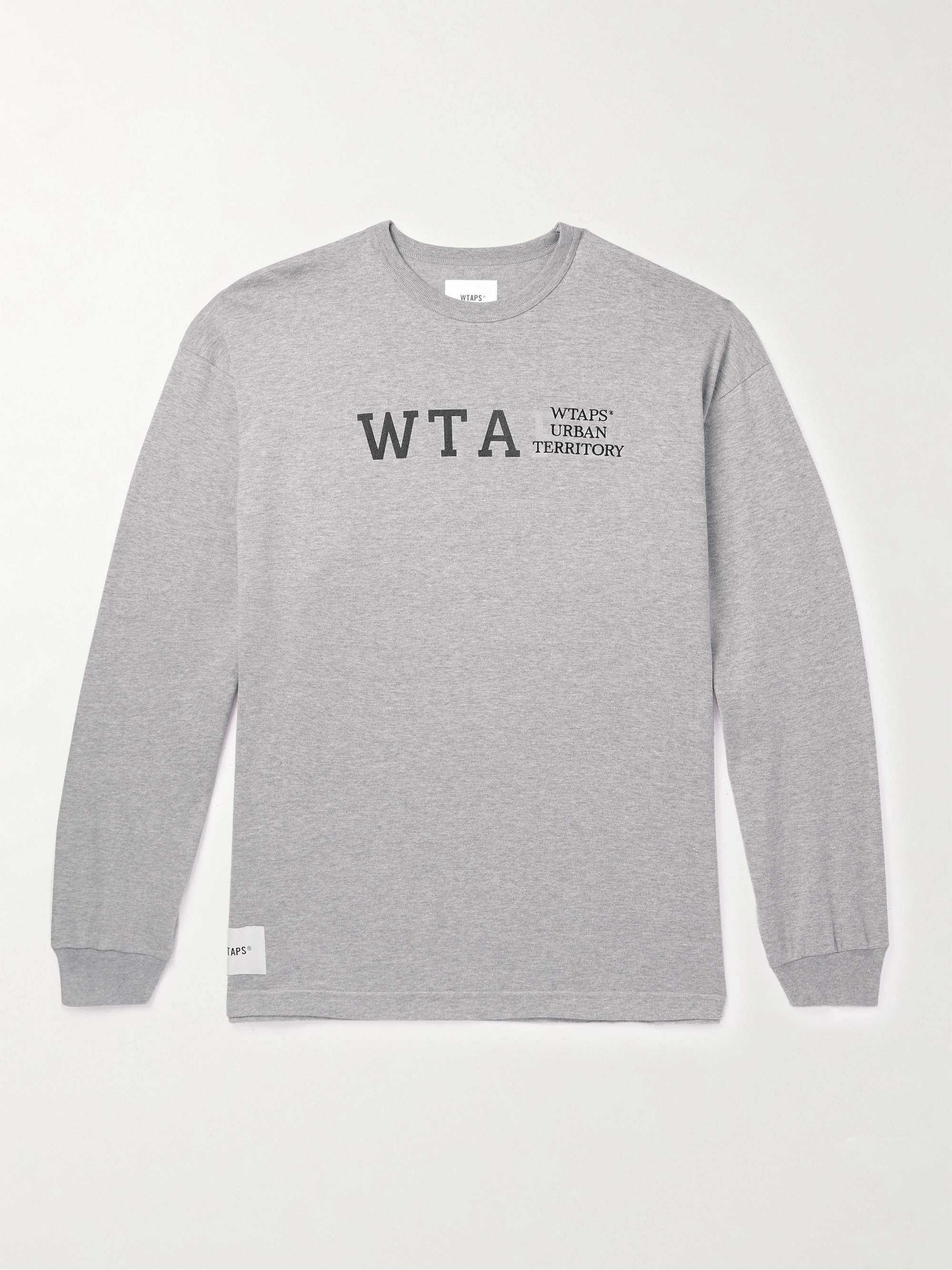 WTAPS® Logo-Detailed Cotton-Jersey T-Shirt for Men | MR PORTER