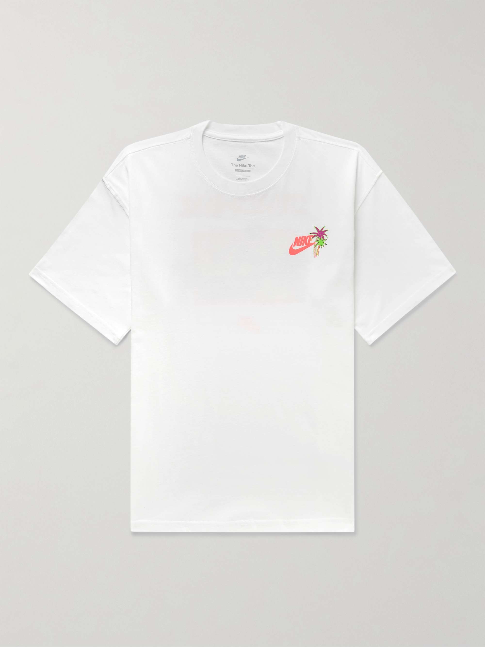 NIKE Sportswear Logo-Appliquéd Printed Cotton-Jersey T-Shirt for Men | MR  PORTER