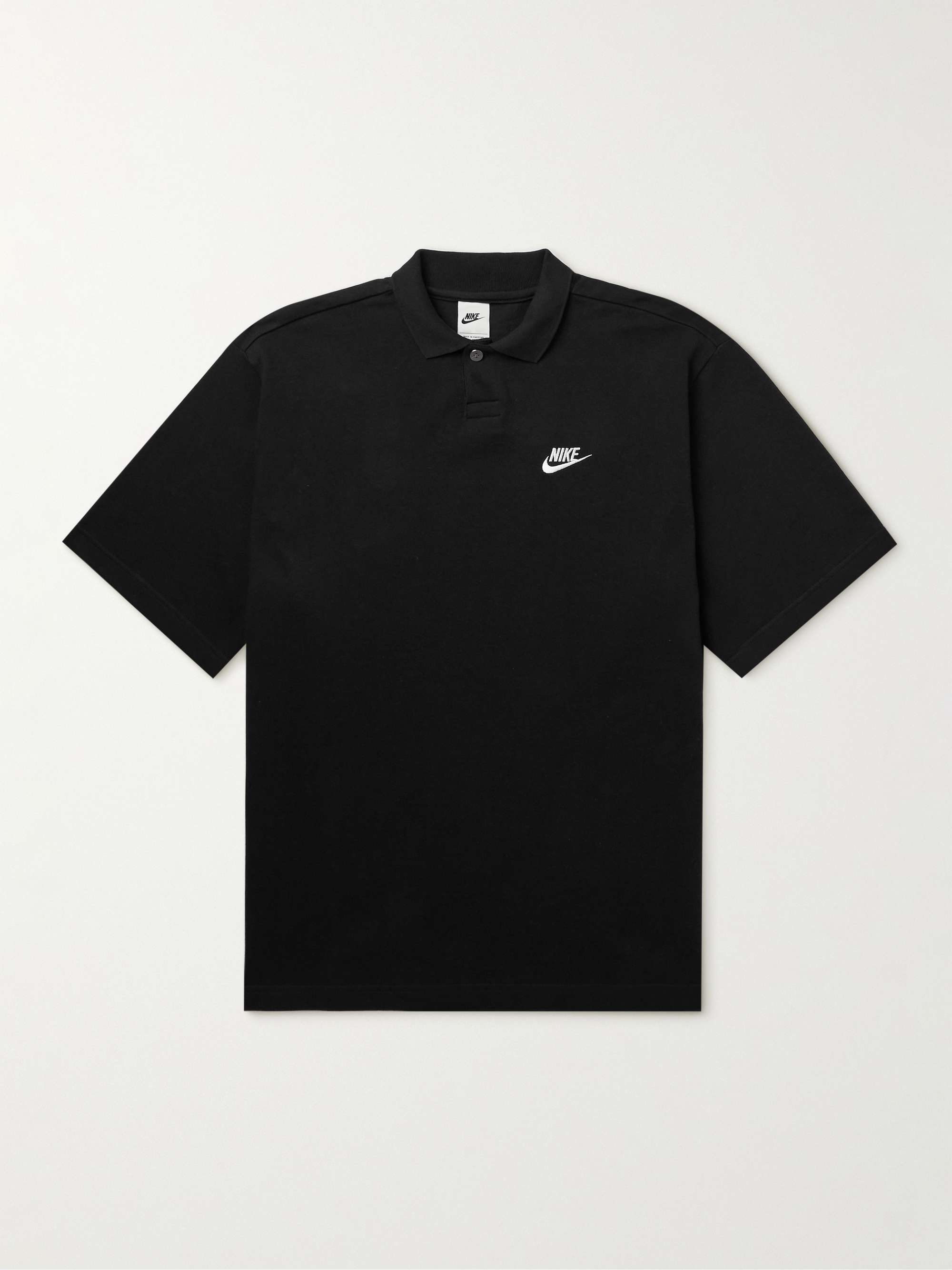 verkoopplan Om toestemming te geven coupon NIKE Logo-Embroidered Cotton-Jersey Polo Shirt for Men | MR PORTER