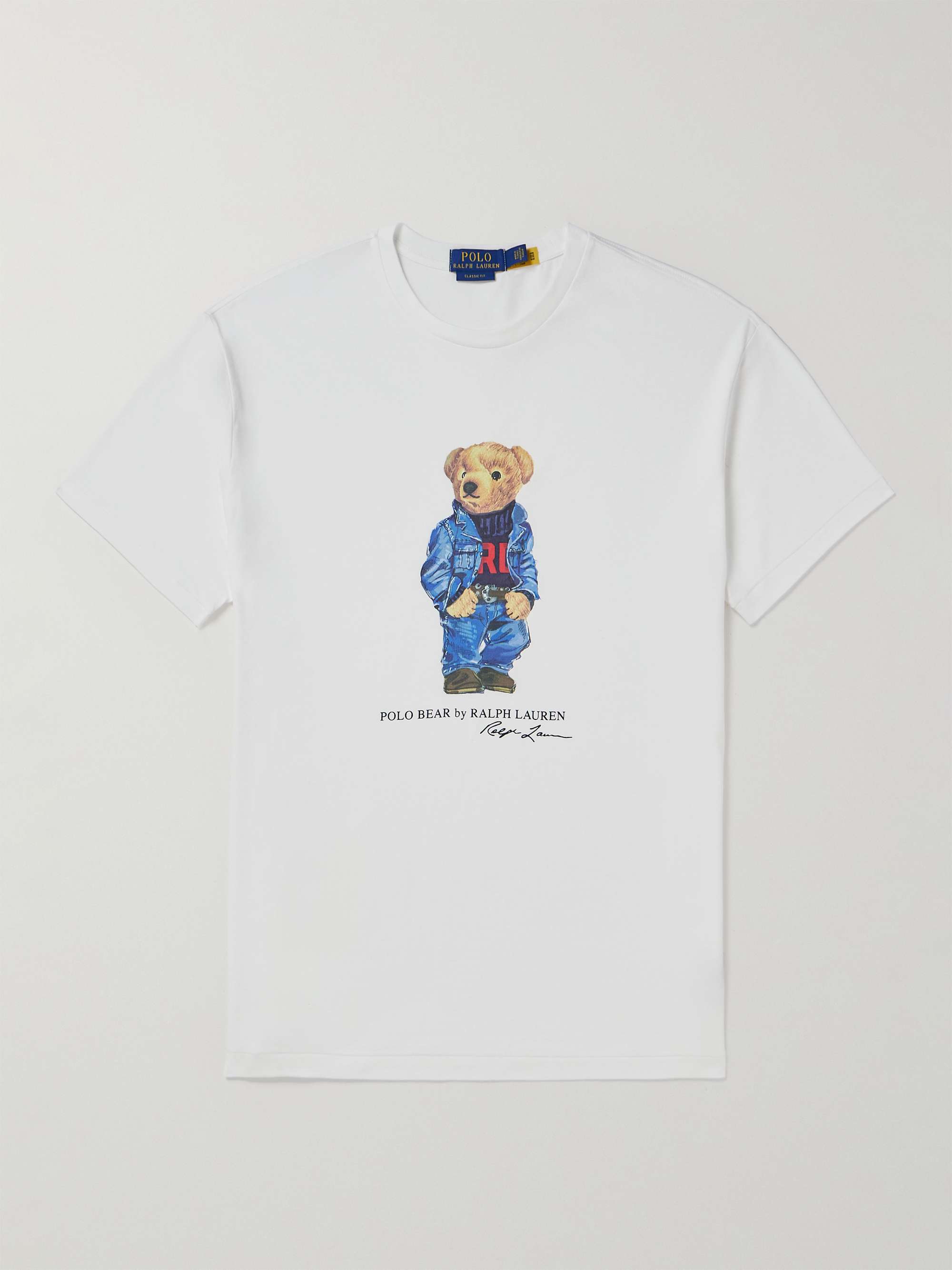 POLO RALPH LAUREN Logo-Print Cotton-Jersey T-Shirt for Men | MR PORTER