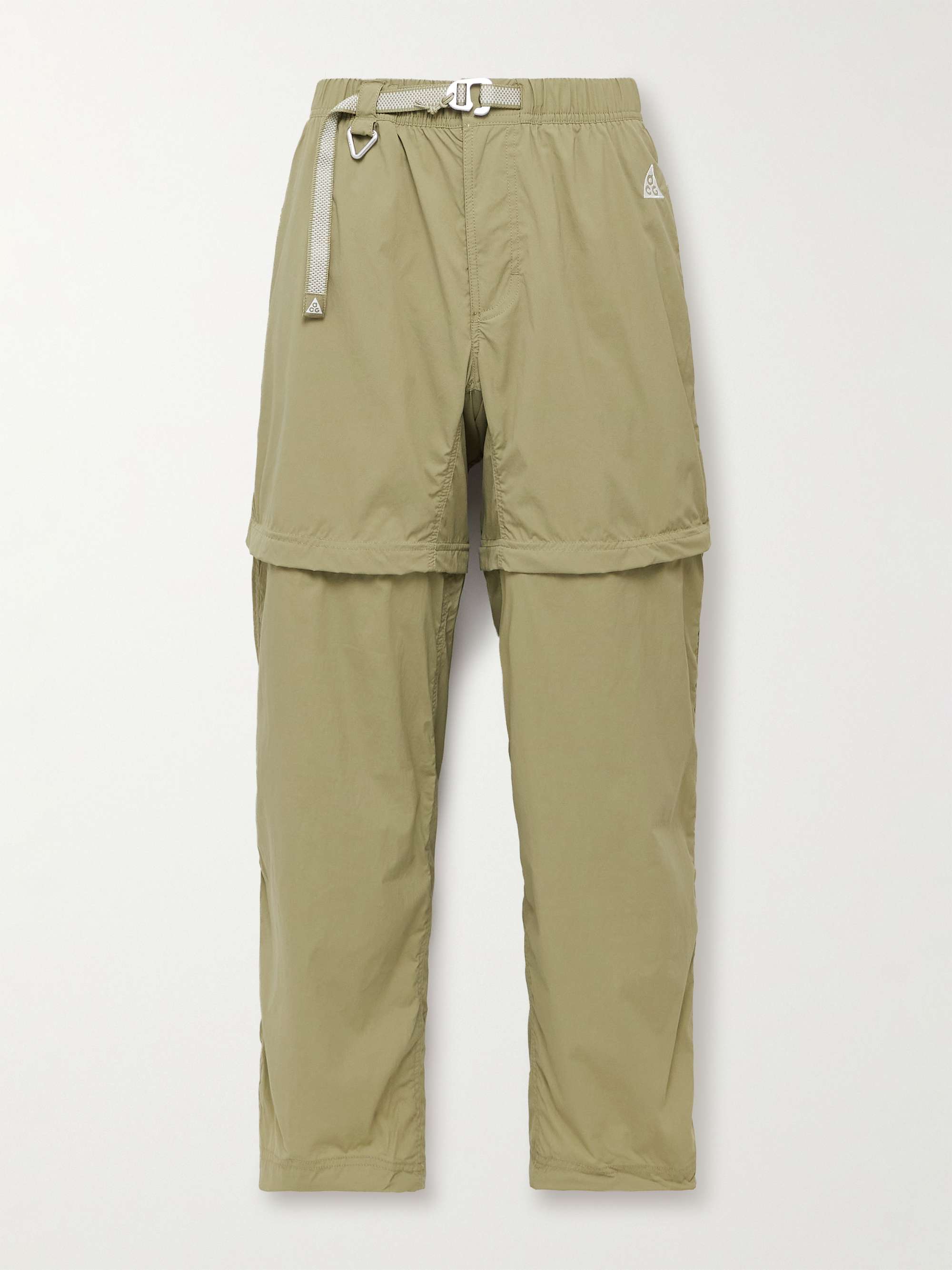 NIKE ACG Straight-Leg Convertible Stretch-Shell Trail Trousers for Men | MR  PORTER