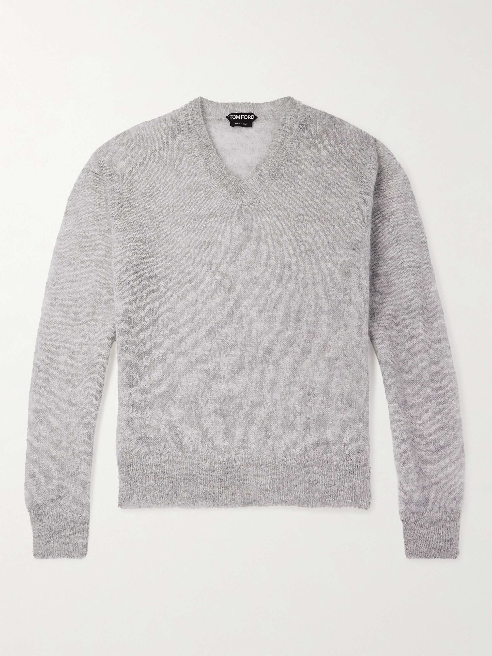 TOM FORD Mohair-Blend Sweater for Men | MR PORTER