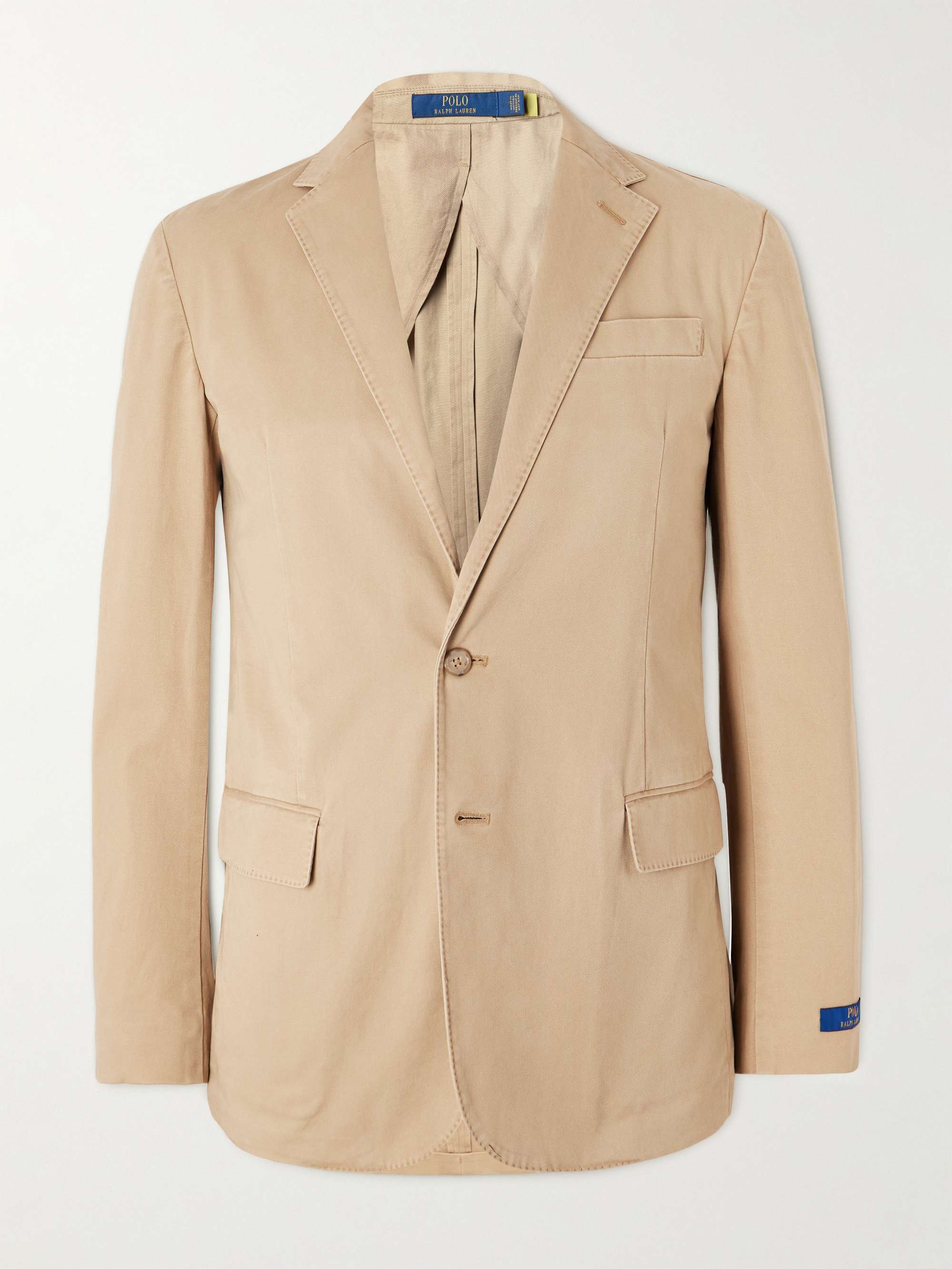 POLO RALPH LAUREN Slim-Fit Cotton-Blend Suit Jacket for Men | MR PORTER