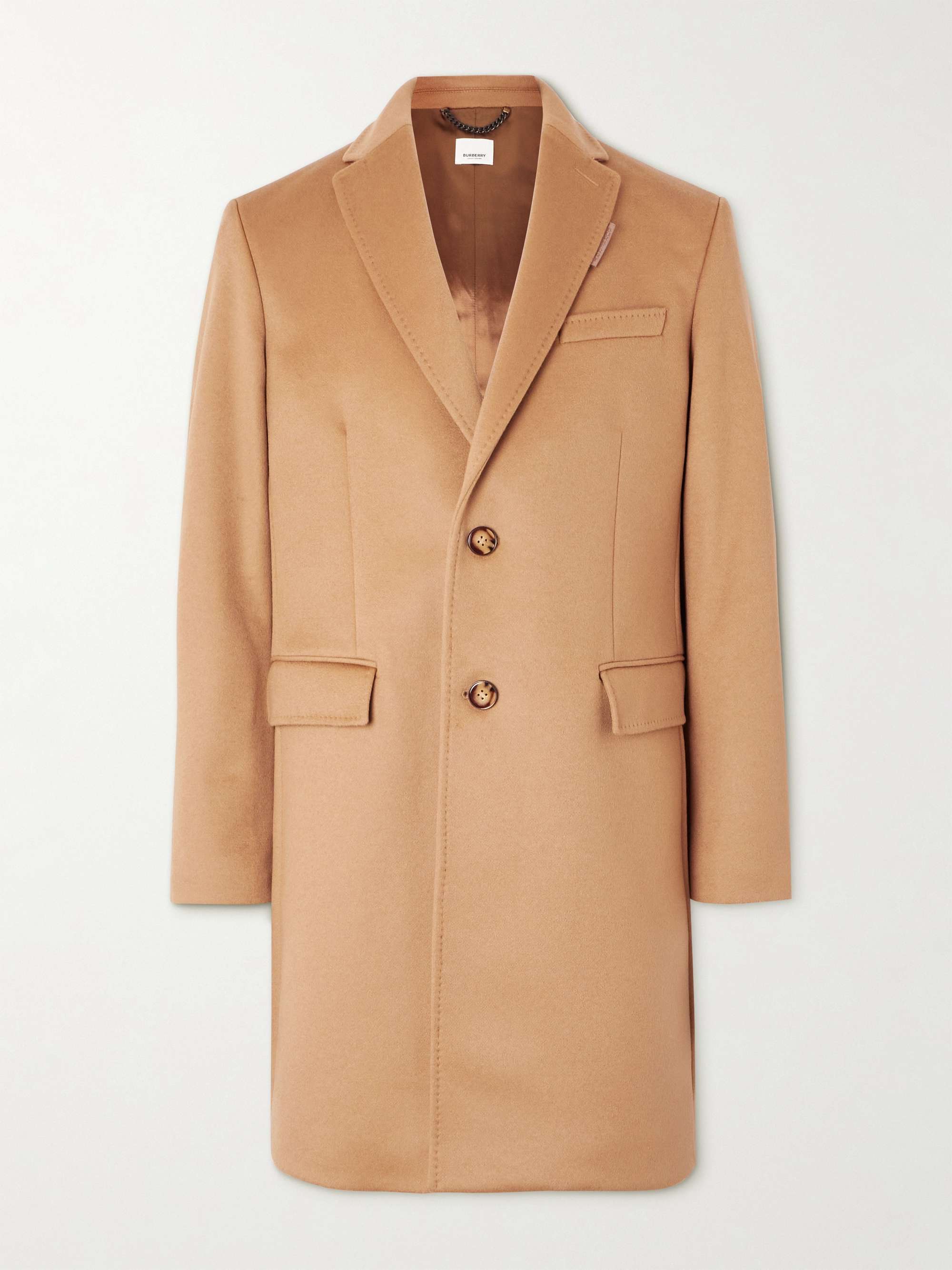 BURBERRY Virgin Wool and Cashmere-Blend Coat for Men | MR PORTER