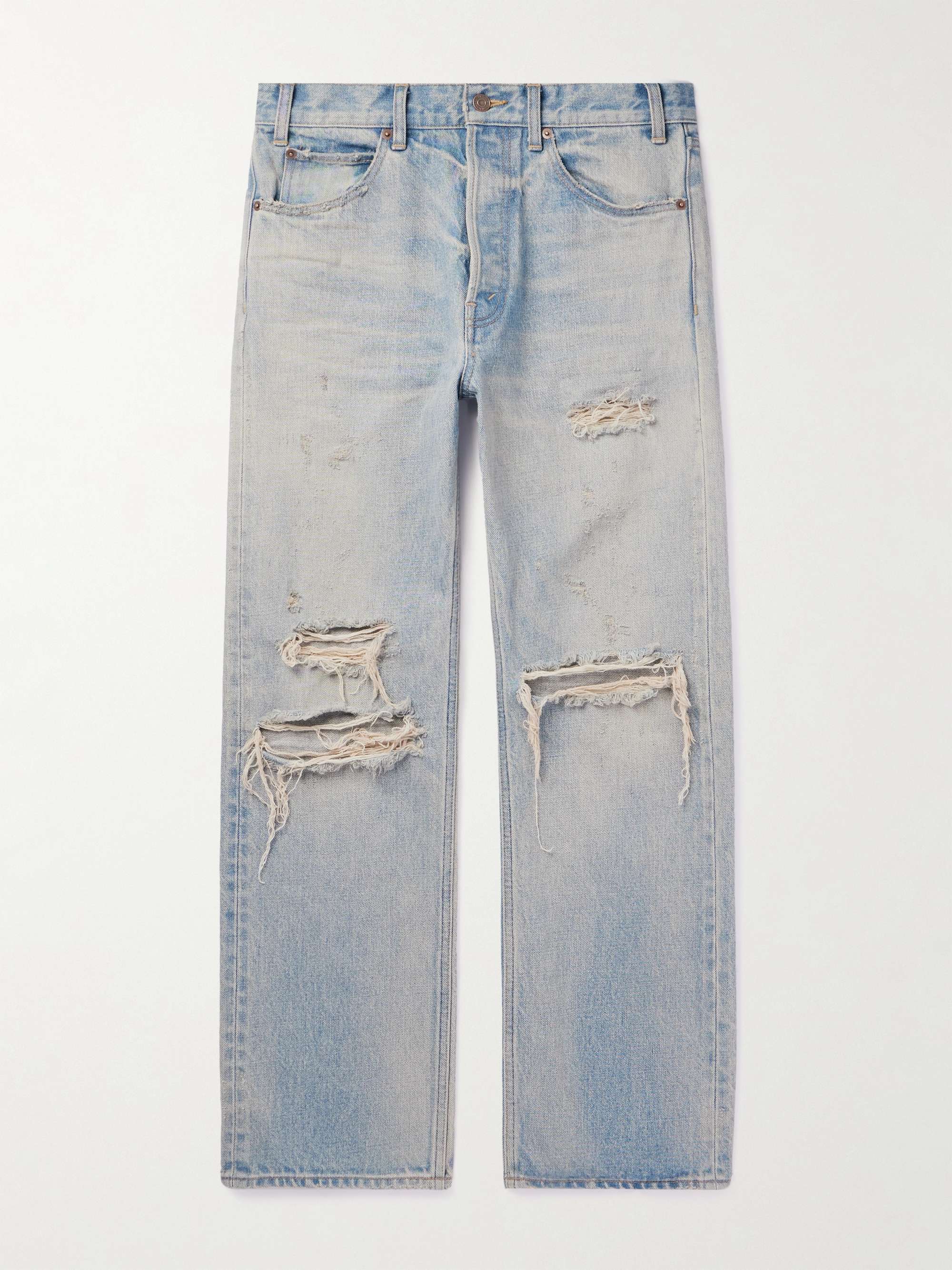 Jeans a gamba dritta effetto invecchiato Kurt CELINE HOMME da uomo | MR  PORTER