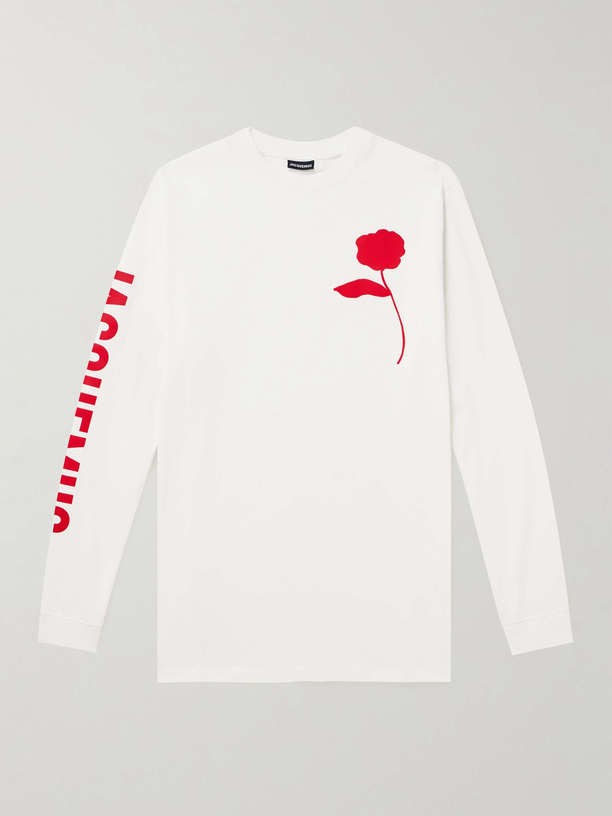 JACQUEMUS Logo-Print Cotton-Jersey T-Shirt for Men | MR PORTER