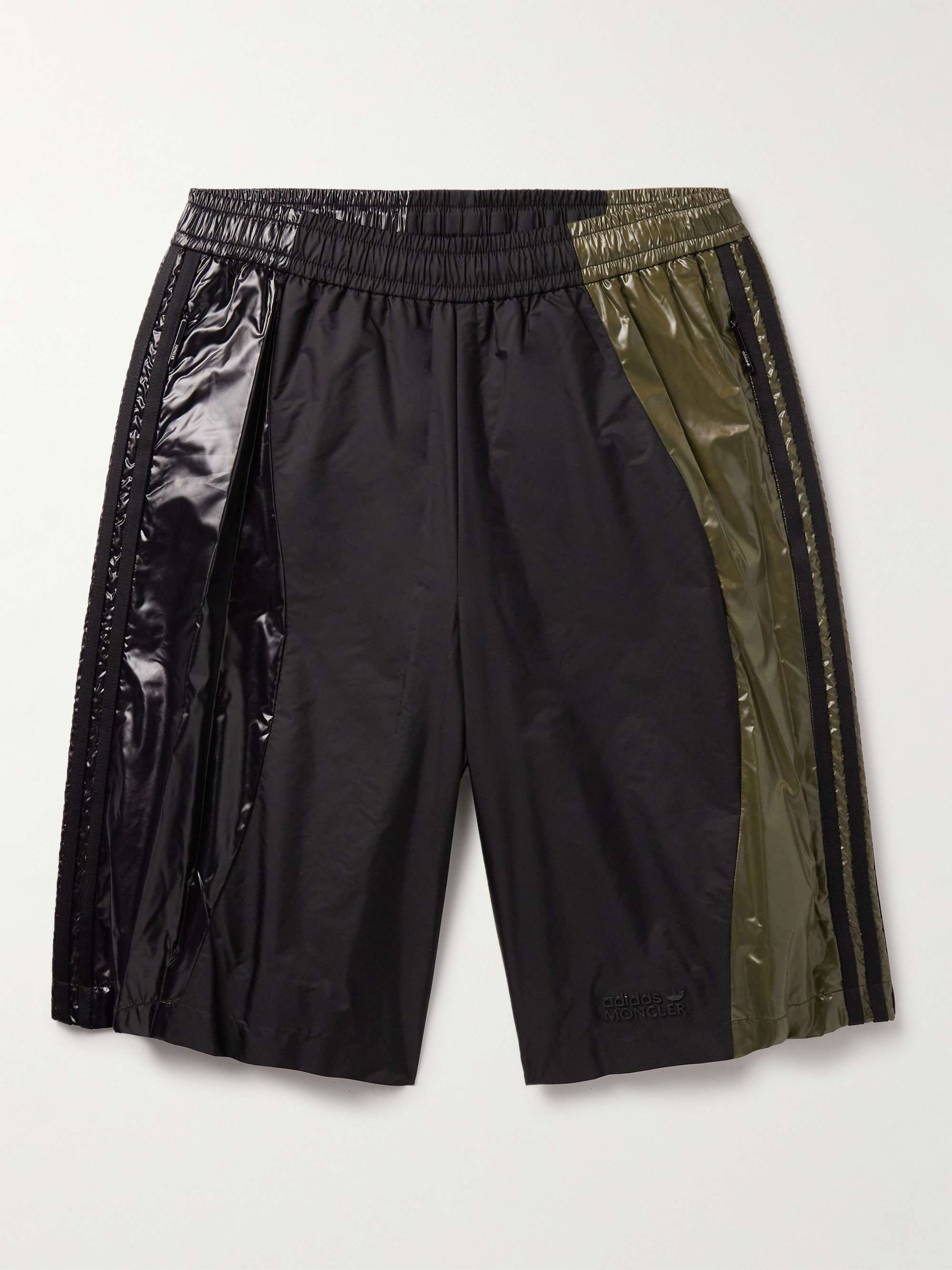MONCLER GENIUS + adidas Originals Colour-Block Shell Shorts for Men | MR  PORTER