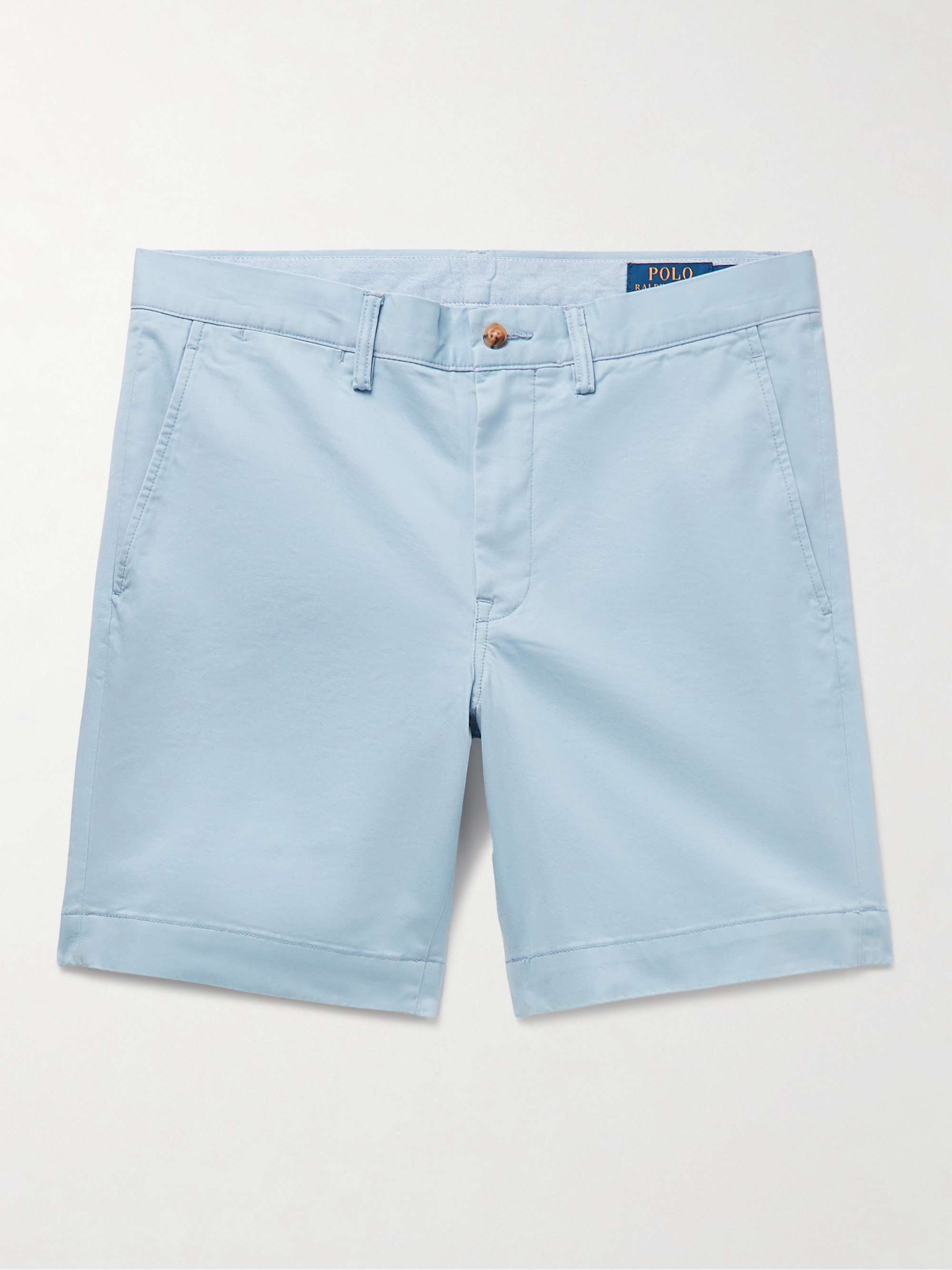 Gerade geschnittene Shorts aus Stretch-Baumwoll-Twill | MR PORTER