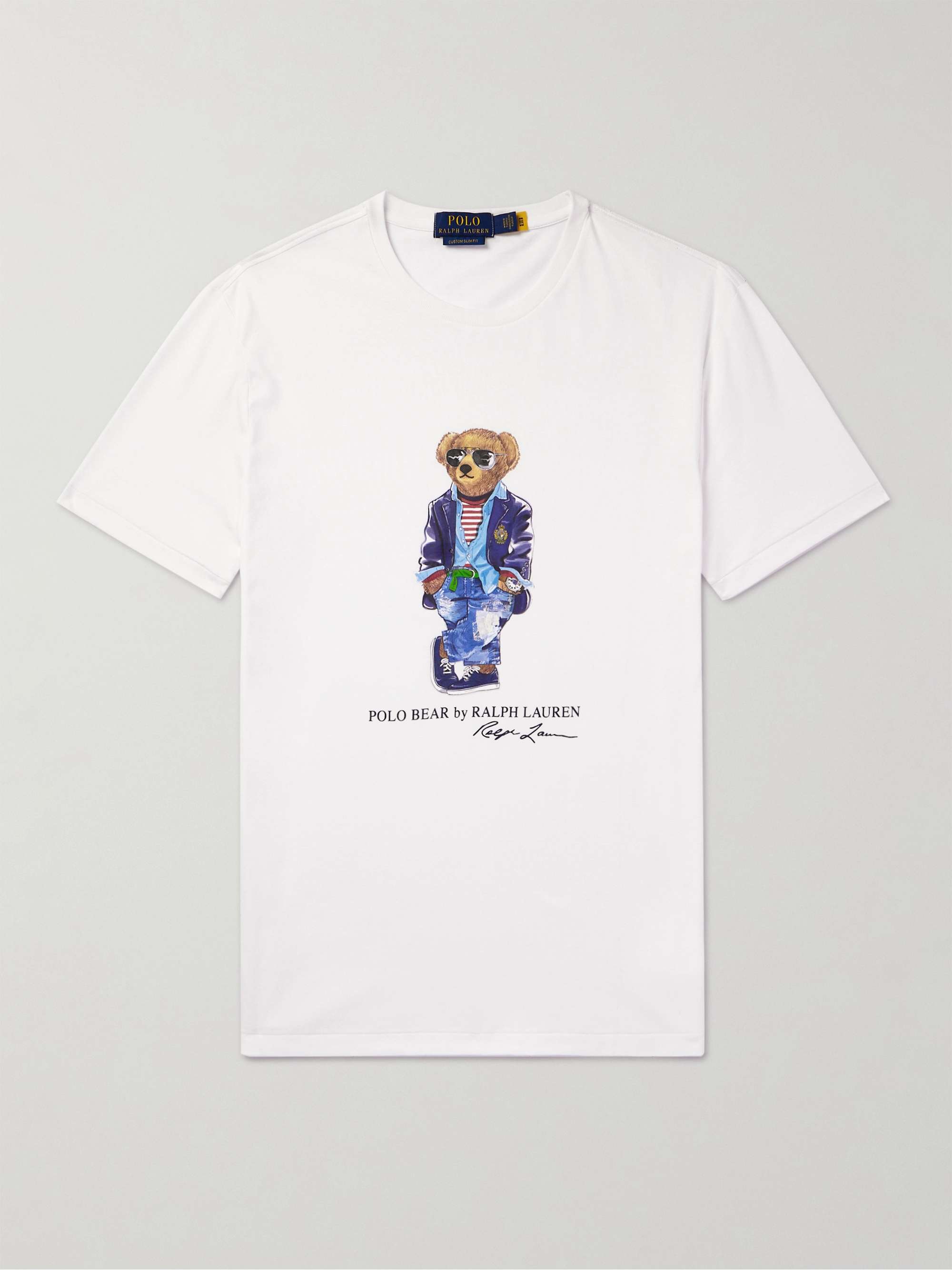 POLO RALPH LAUREN Slim-Fit Printed Cotton-Jersey T-Shirt | MR PORTER