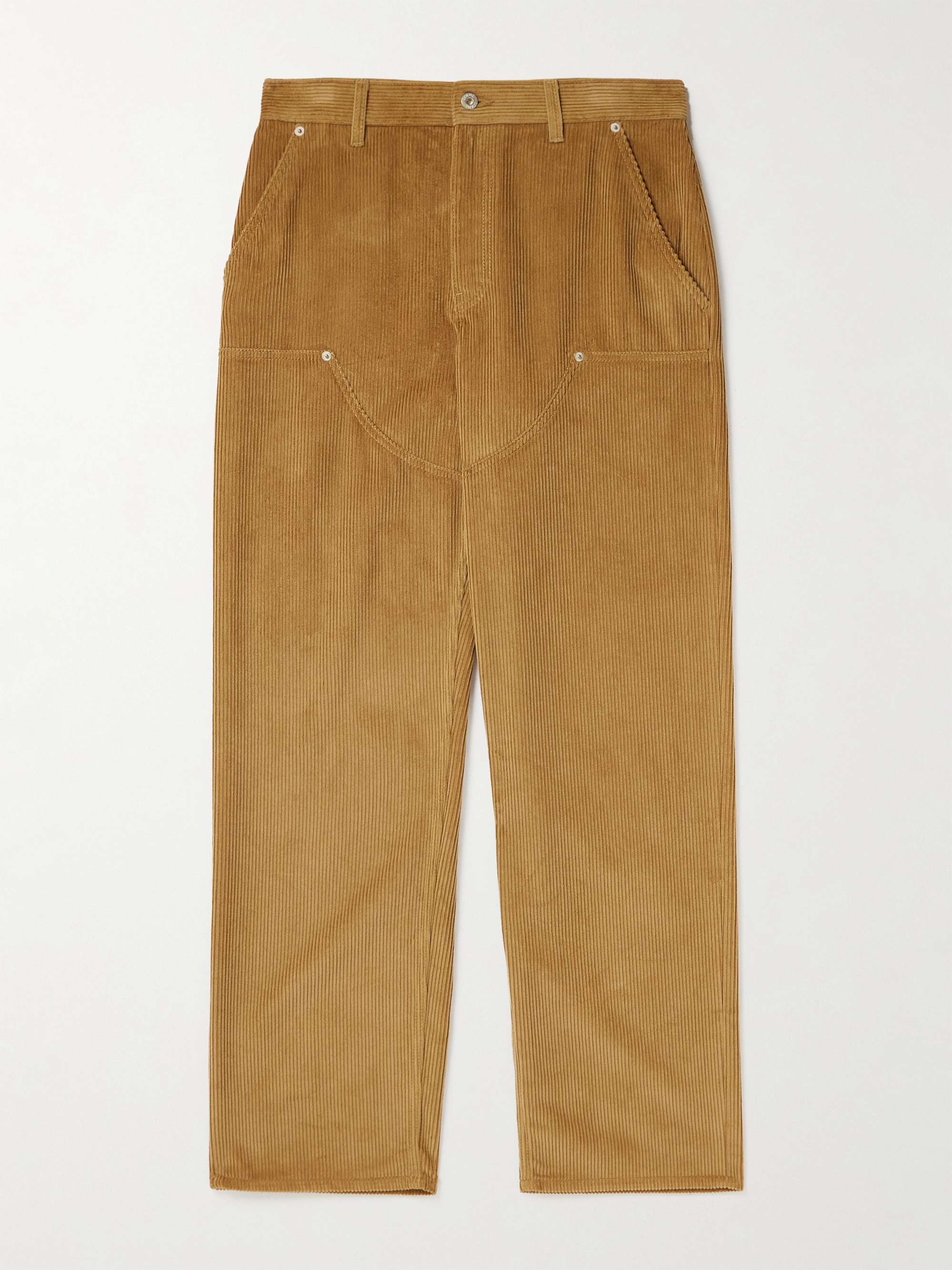 LOEWE Wide-Leg Cotton-Corduroy Trousers for Men | MR PORTER
