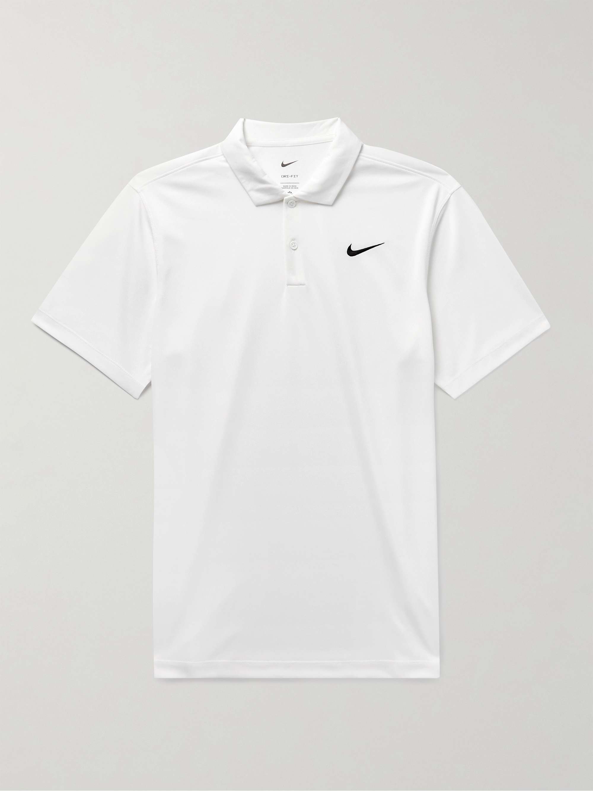 NIKE TENNIS Victory Logo-Embroidered Dri-FIT Polo Shirt for Men | MR PORTER