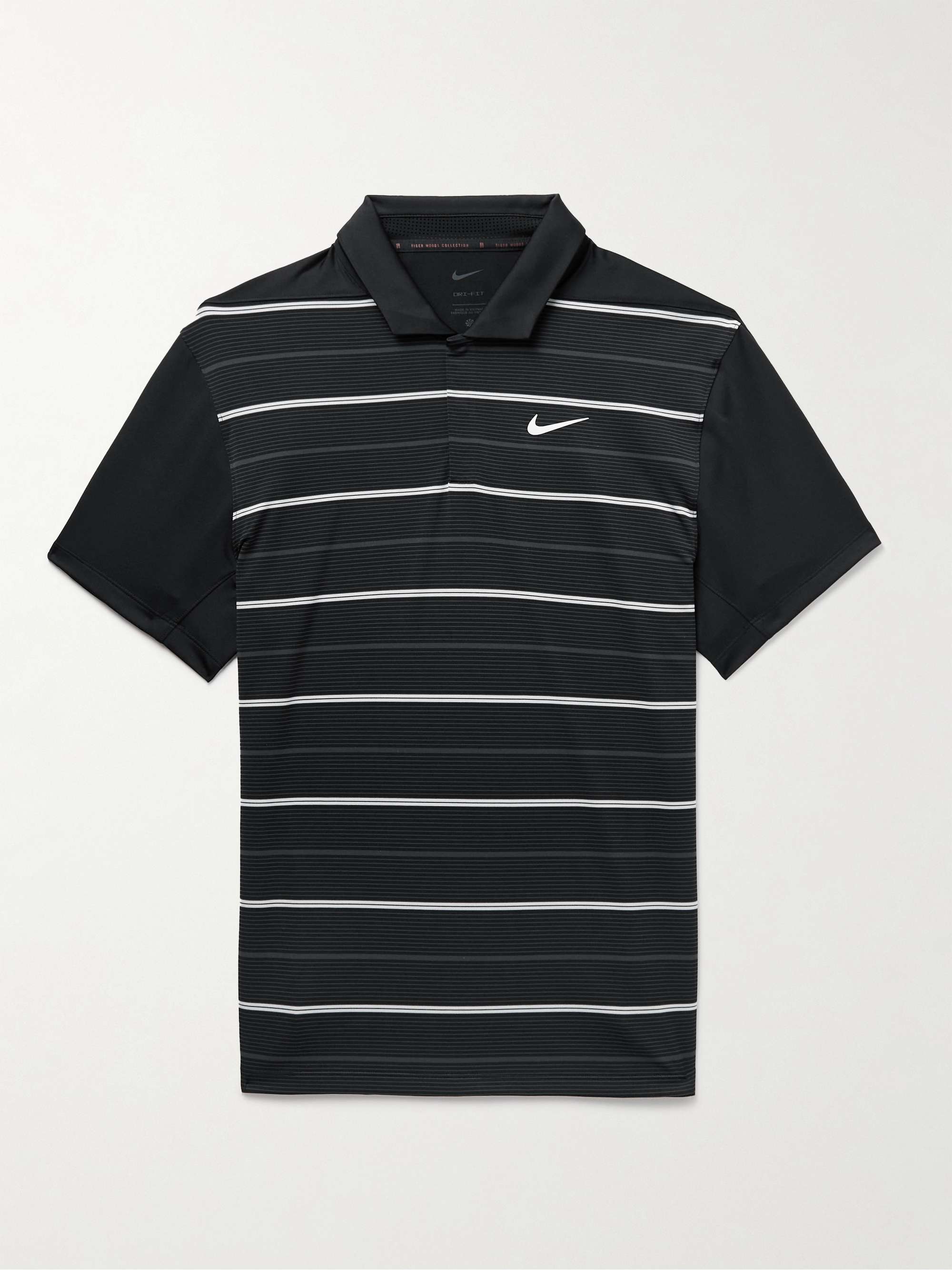 NIKE GOLF Tiger Woods Striped Dri-FIT ADV Golf Polo Shirt for Men | MR  PORTER