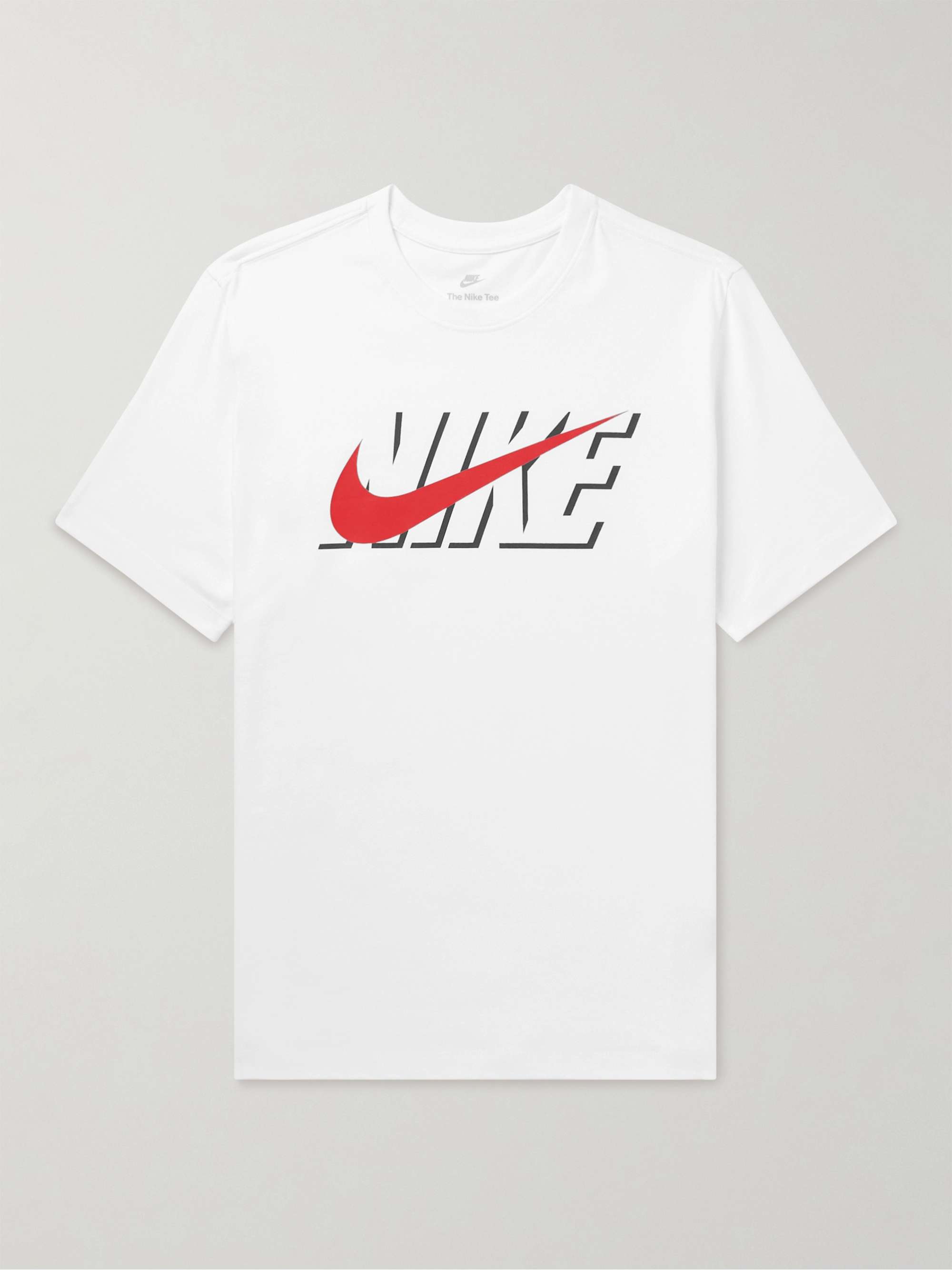 NIKE Sportswear Logo-Print Cotton-Jersey T-Shirt for Men | MR PORTER