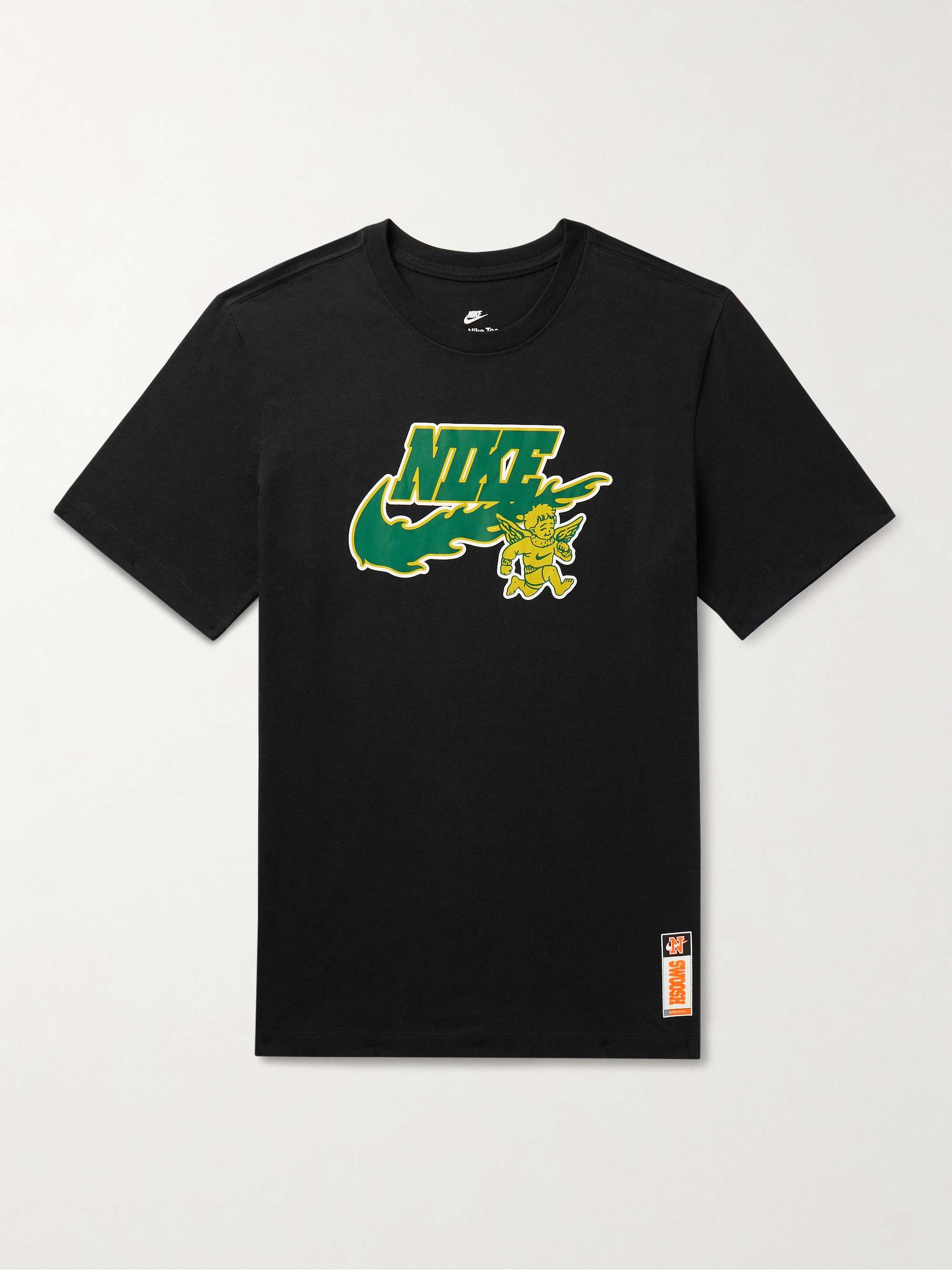 NIKE Sportswear Logo-Print Cotton-Jersey T-Shirt for Men | MR PORTER