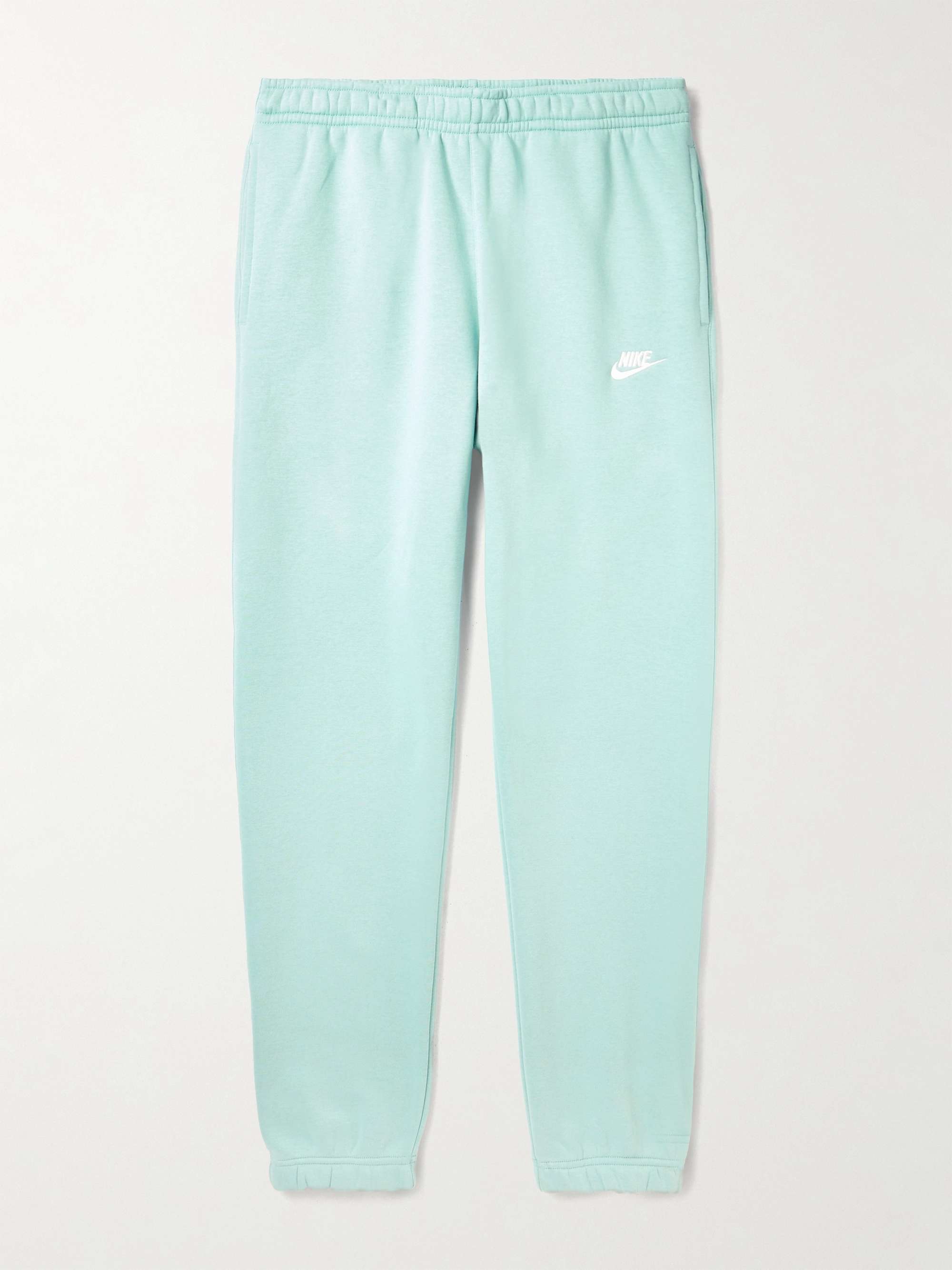 NIKE Sportswear Club Tapered Cotton-Blend Jersey Sweatpants for Men | MR  PORTER
